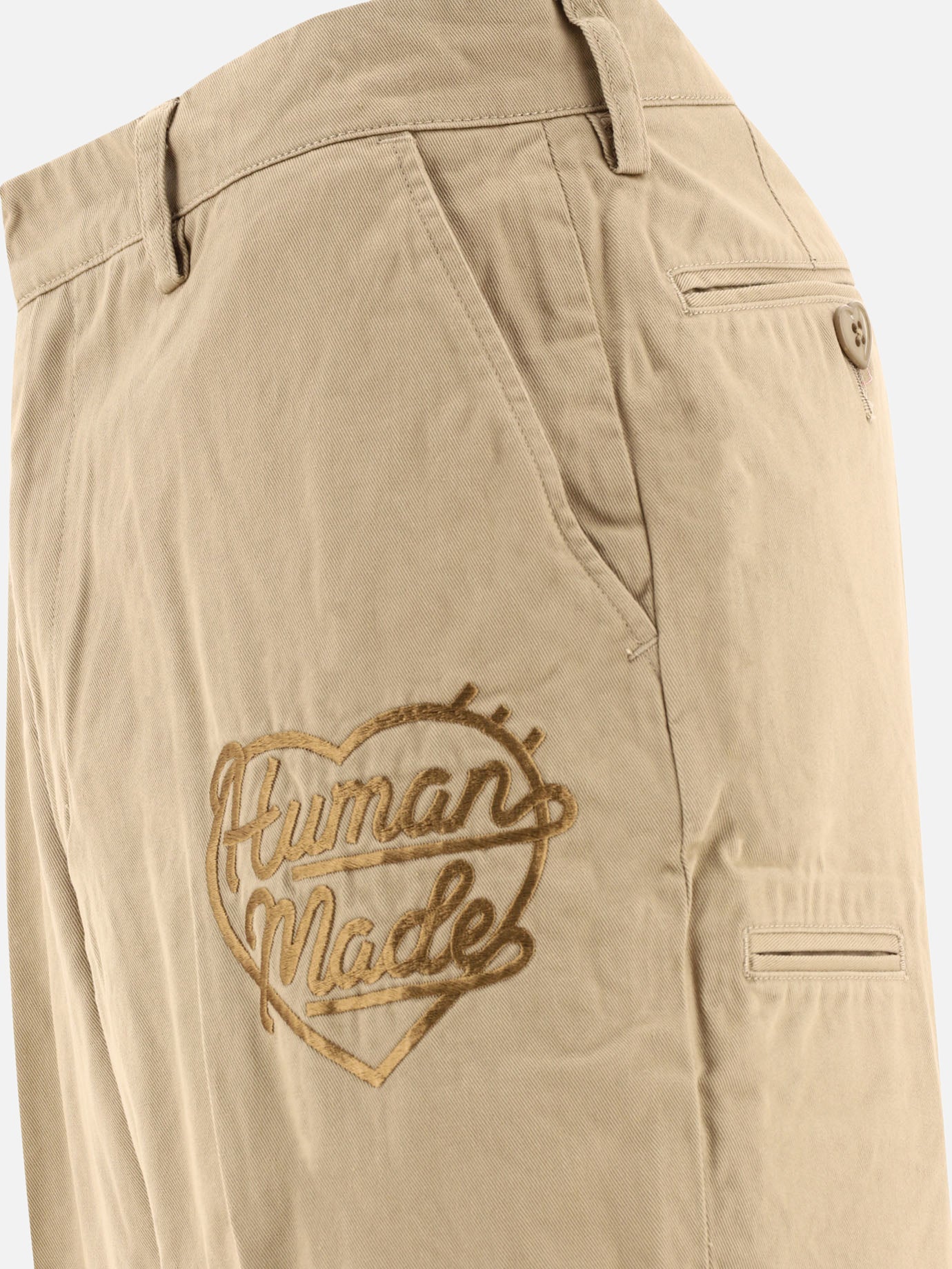 Leisure trousers 100% cotton  Beige - Human Made Men | PDP | VIETTI Online Store | thumbnail_4