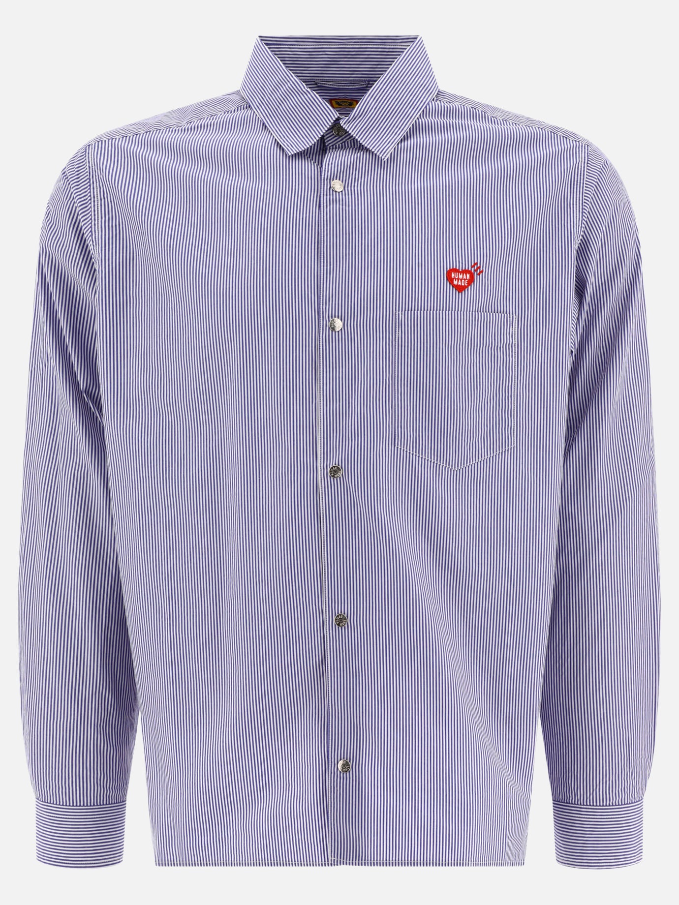 Casual shirts 100% cotton  Blue - Human Made Men | PDP | VIETTI Online Store | Zoom-Modal
