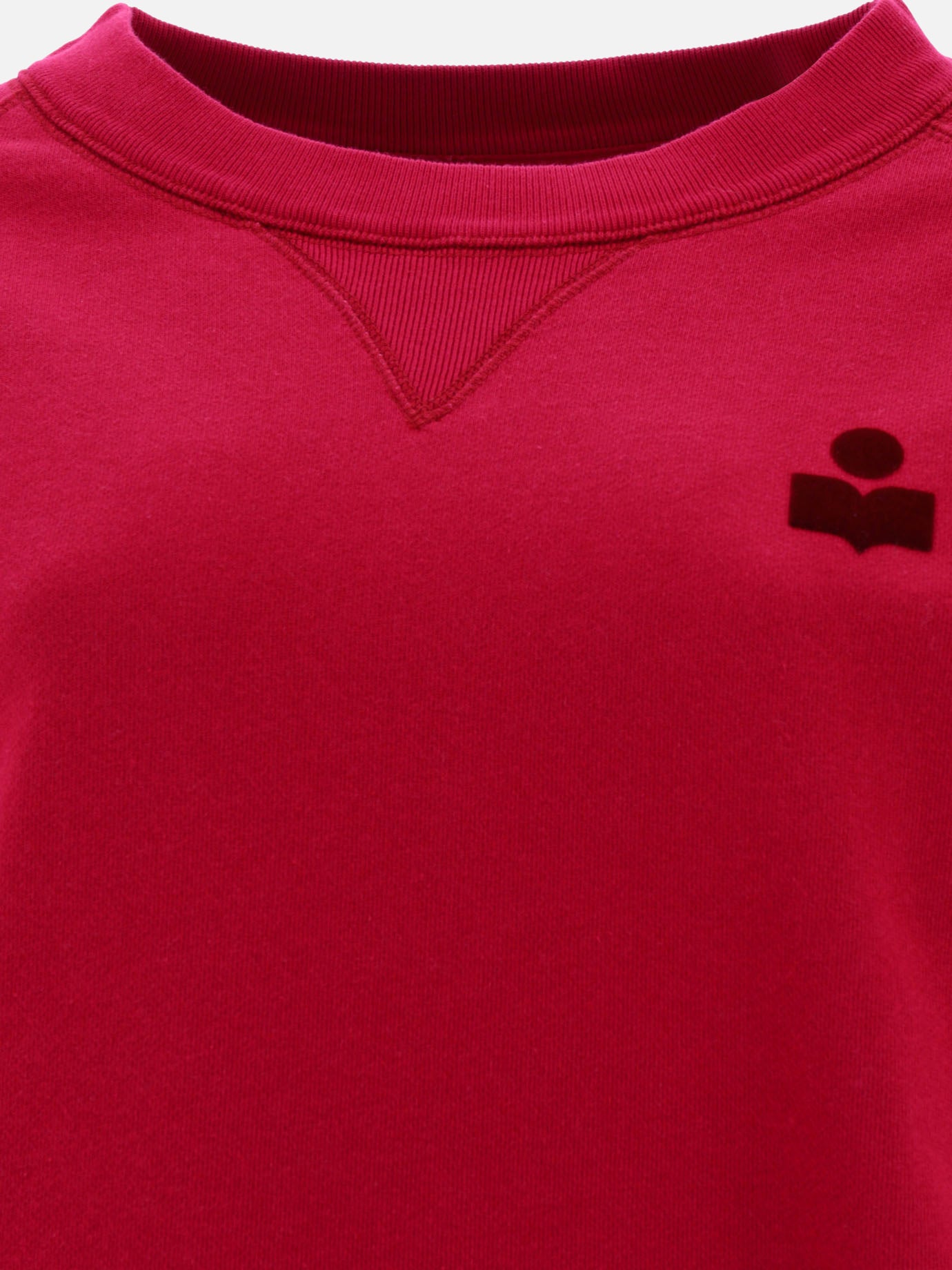 Crewnecks 23PSW0005FA  Fuchsia - Marant Étoile Women | PDP | VIETTI Online Store | thumbnail_3