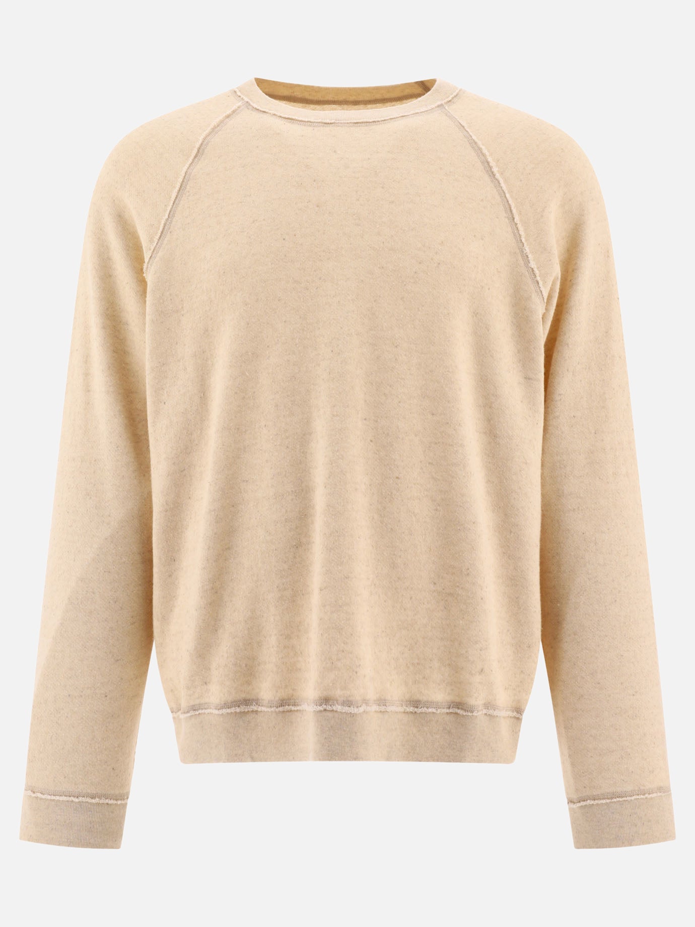 Crewnecks 70% cotone 30% lino  Beige - KAPITAL Men | PDP | VIETTI Online Store | thumbnail