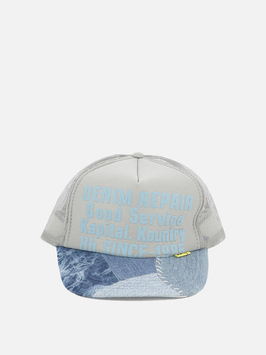 Trucker caps 100% poliestere  Grey - KAPITAL Men | PLP | VIETTI Online Store 
