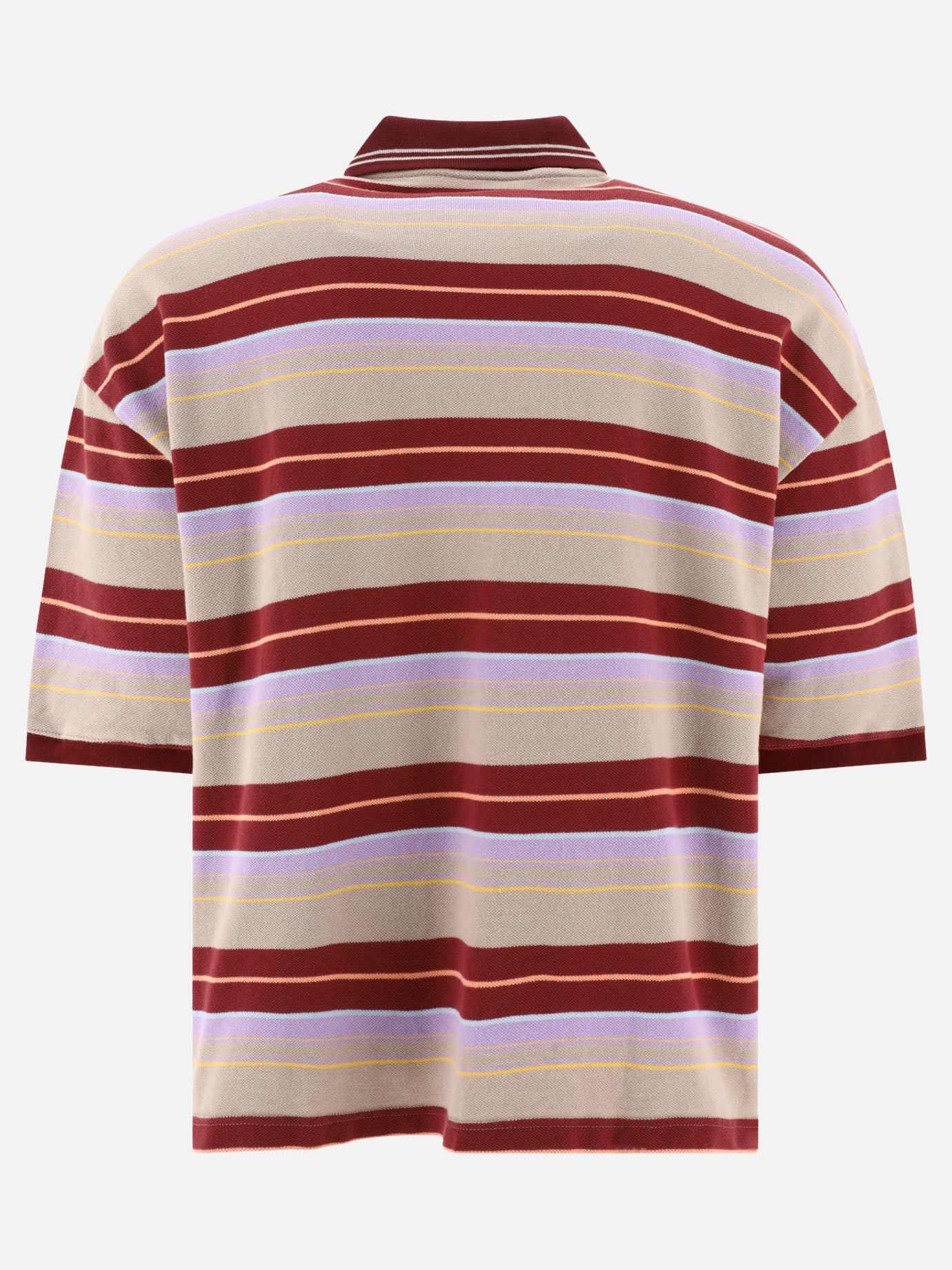 Polo shirts with buttons 100% cotone  Bordeaux - KAPITAL Men | PDP | VIETTI Online Store | Zoom-Modal_2
