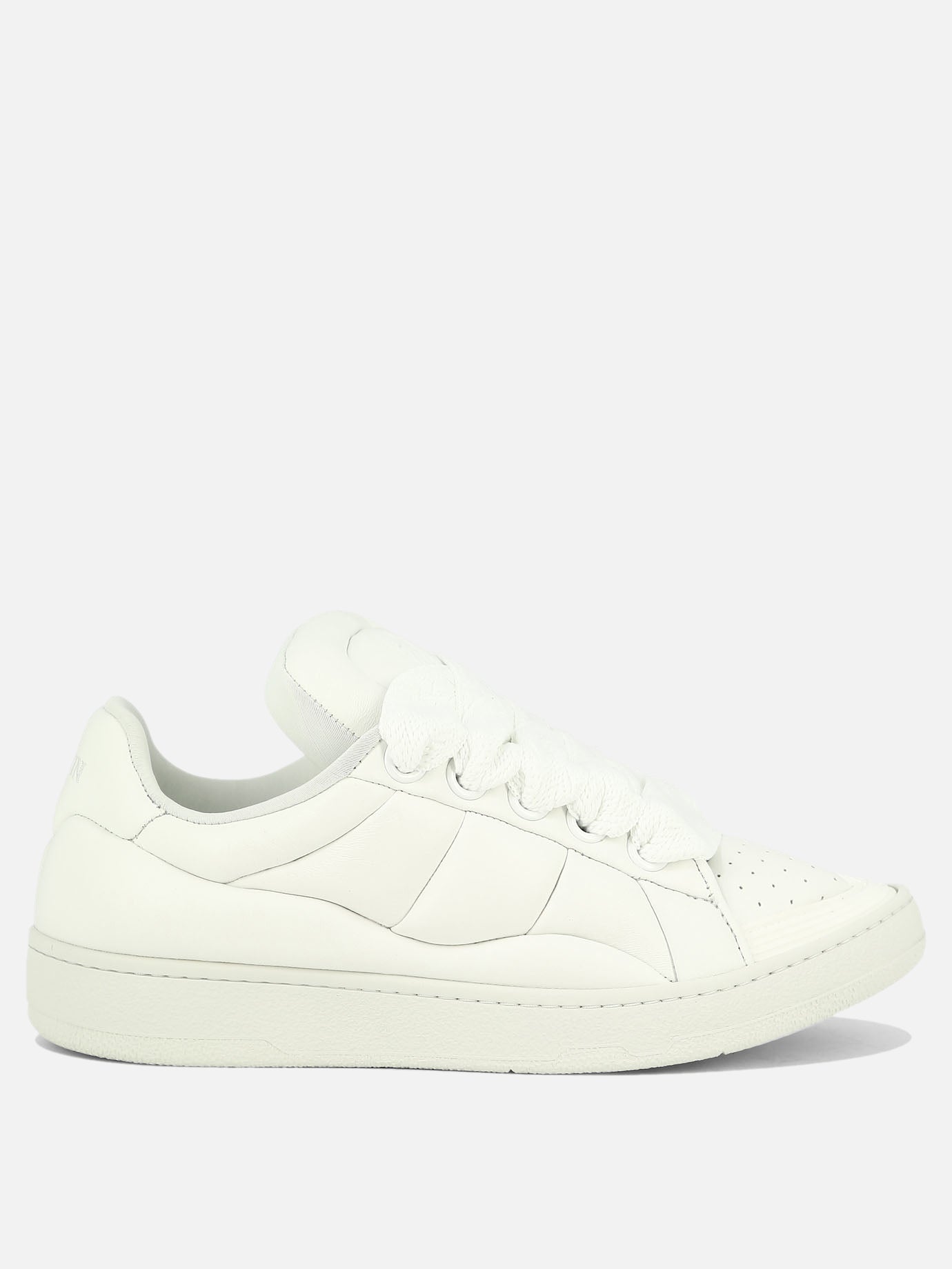 Low top sneakers 100% pelle di agnello - 100% gomma  White - Lanvin Men | PDP | VIETTI Online Store | thumbnail