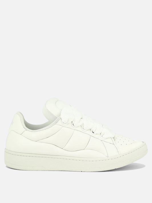 Low top sneakers 100% pelle di agnello - 100% gomma  White - Lanvin Men | PLP | VIETTI Online Store 
