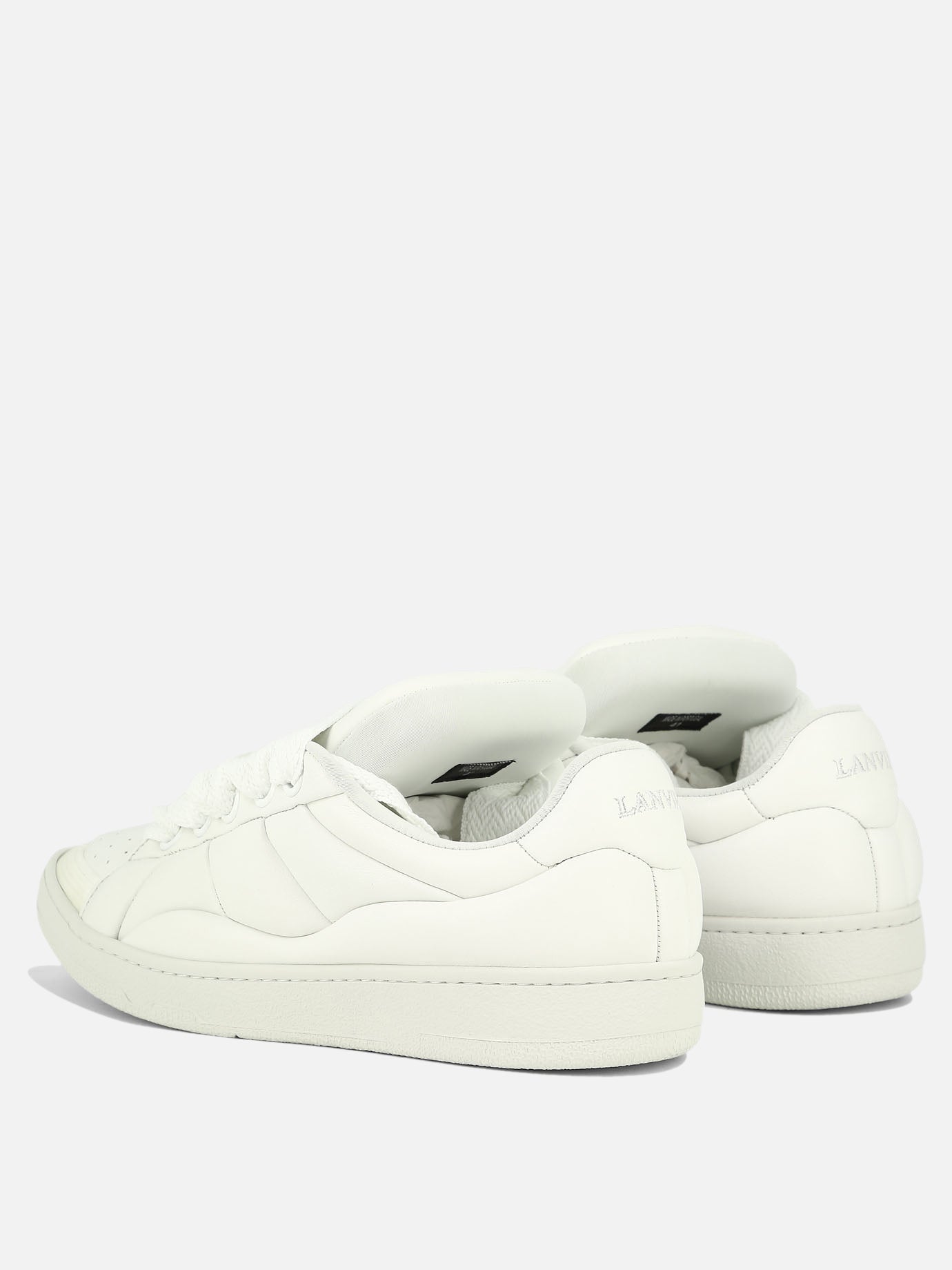 Low top sneakers 100% pelle di agnello - 100% gomma  White - Lanvin Men | PDP | VIETTI Online Store | thumbnail_4