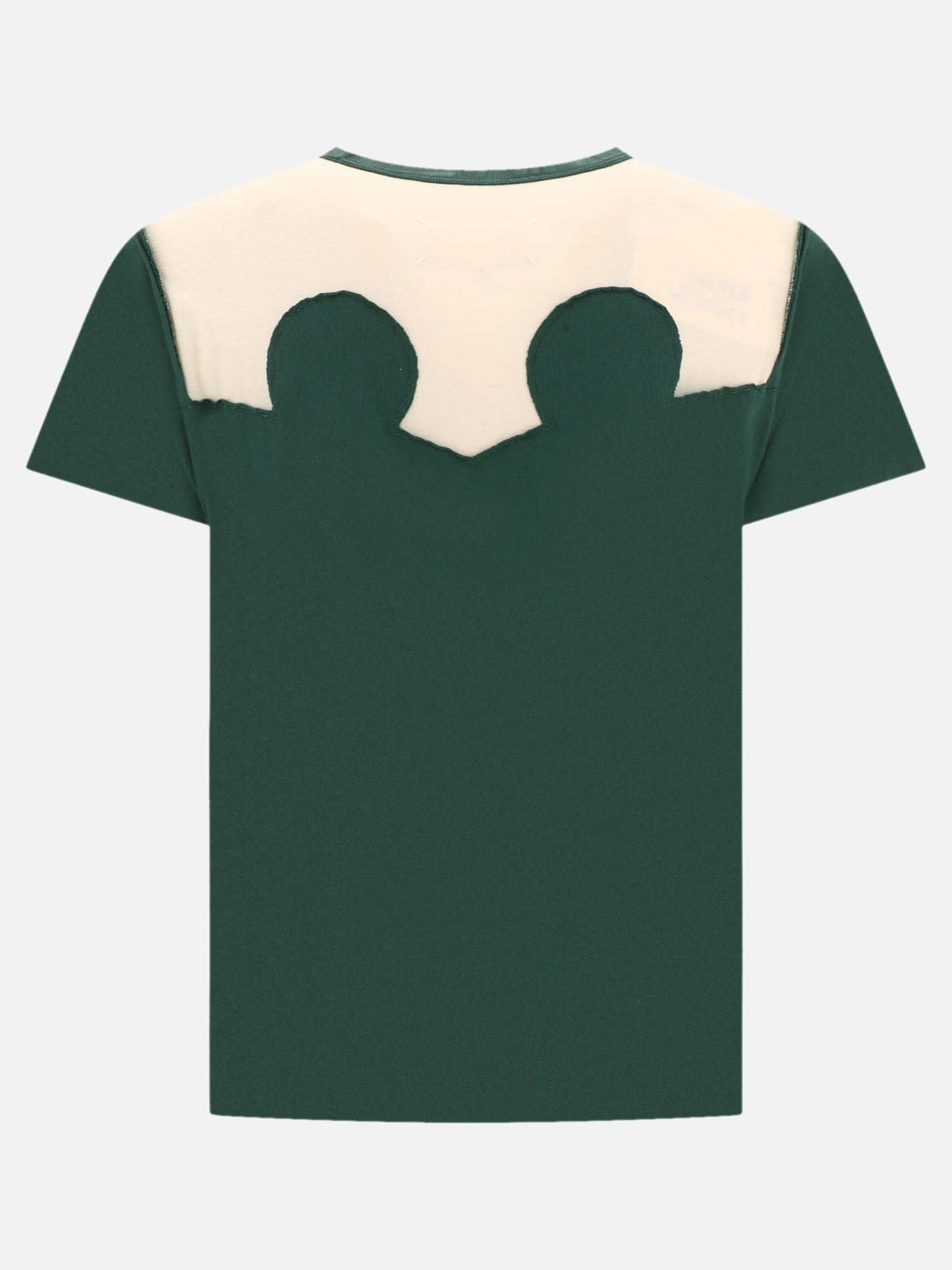 Crewneck t-shirts 100% cotton  Green - Maison Margiela Men | PDP | VIETTI Online Store | thumbnail_2