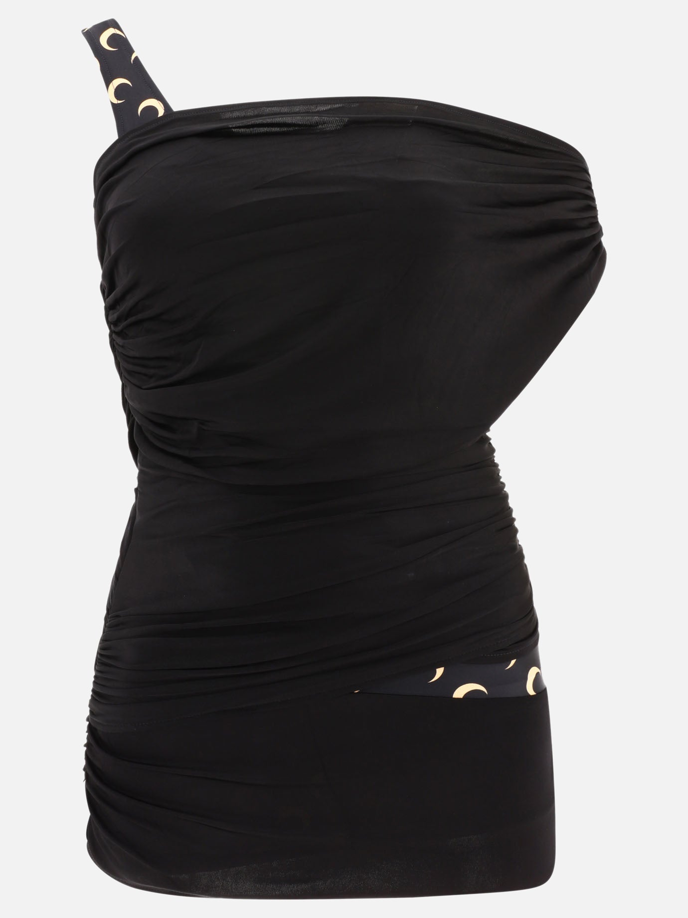 Mini dresses 95% viscose 5% elastane  Black - Marine Serre Women | PDP | VIETTI Online Store | thumbnail