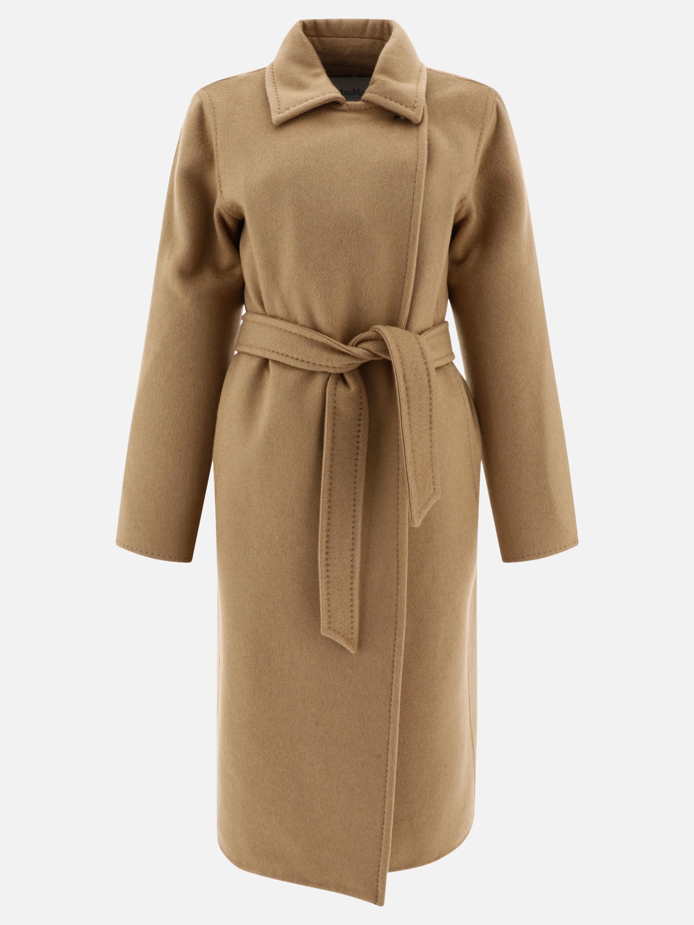 Long coats 100% cashmere  Beige - Max Mara Women | PDP | VIETTI Online Store | Zoom-Modal
