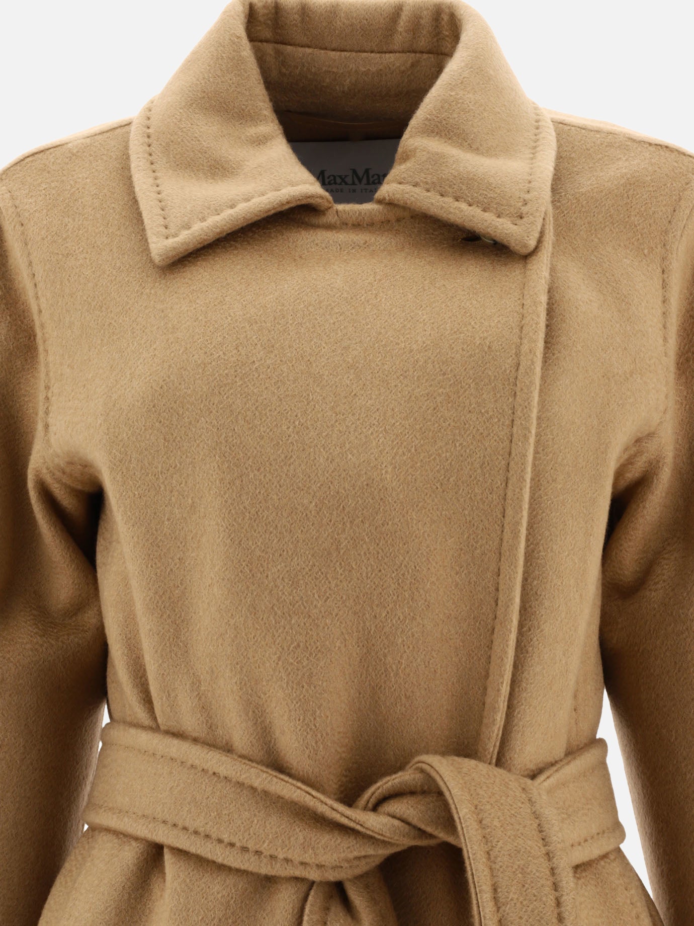 Long coats 100% cashmere  Beige - Max Mara Women | PDP | VIETTI Online Store | Zoom-Modal_3
