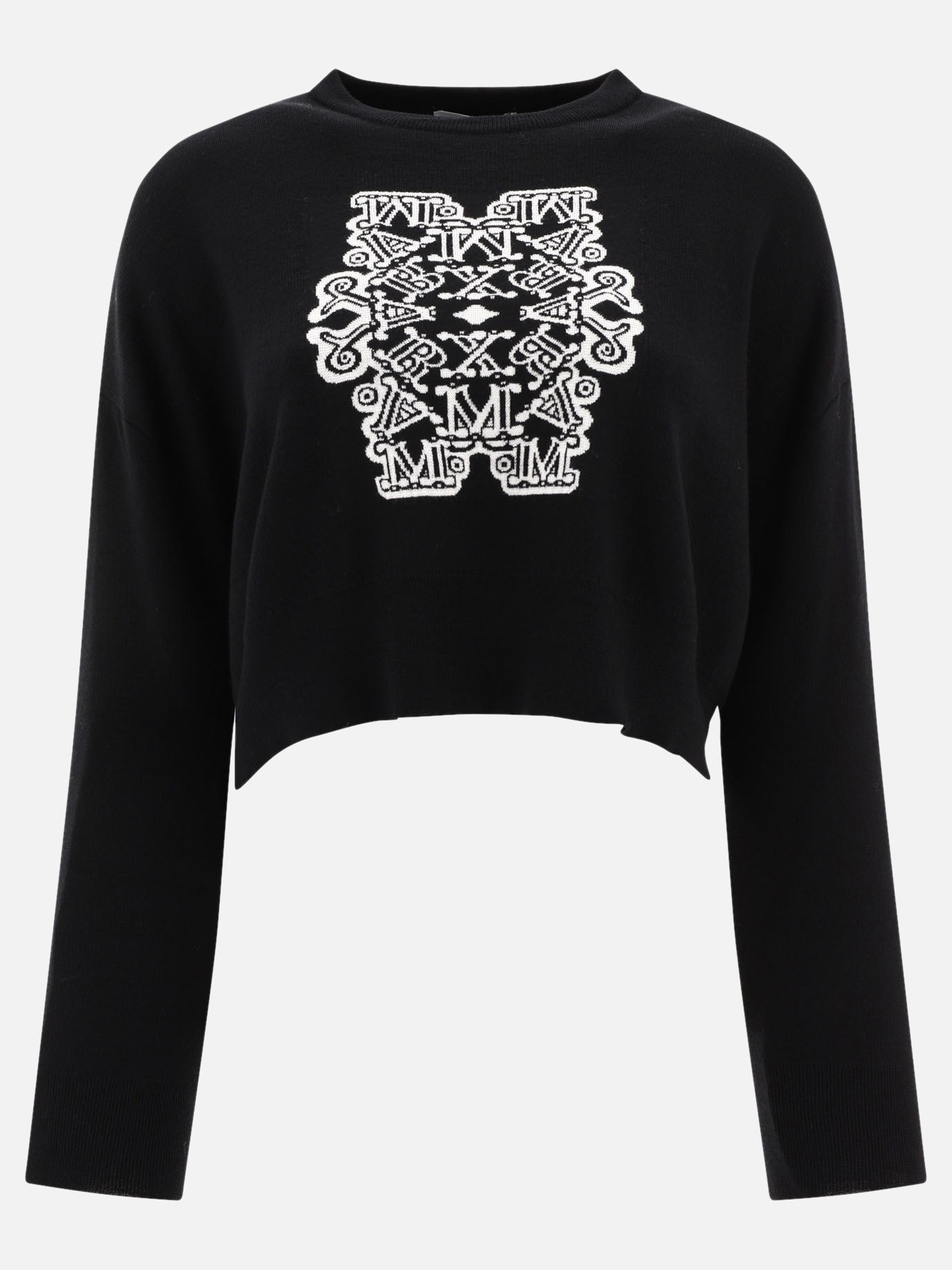 Crewneck sweaters 100% lana vergine  Black - Max Mara Women | PDP | VIETTI Online Store | Zoom-Modal
