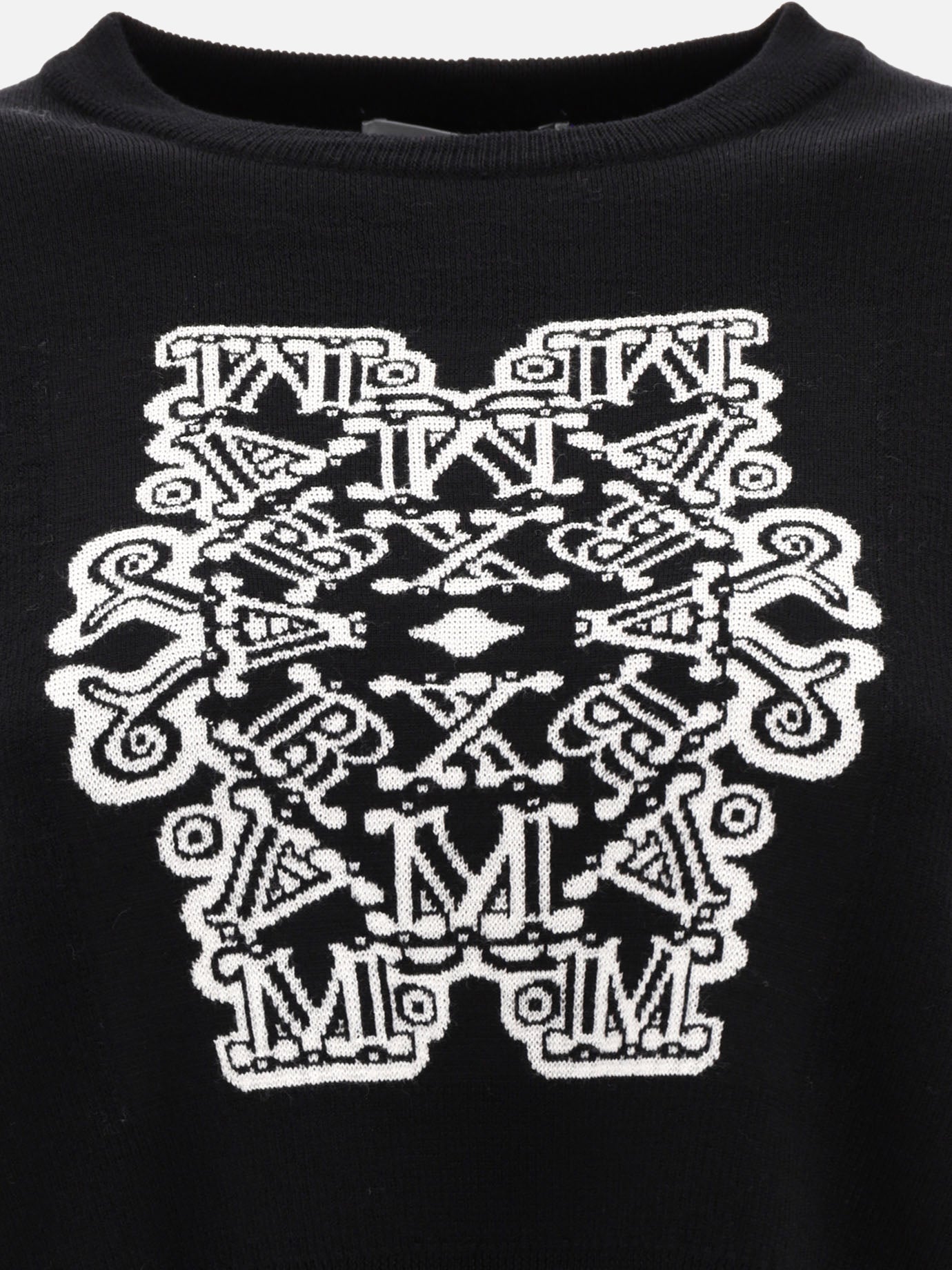 Crewneck sweaters 100% lana vergine  Black - Max Mara Women | PDP | VIETTI Online Store | Zoom-Modal_3
