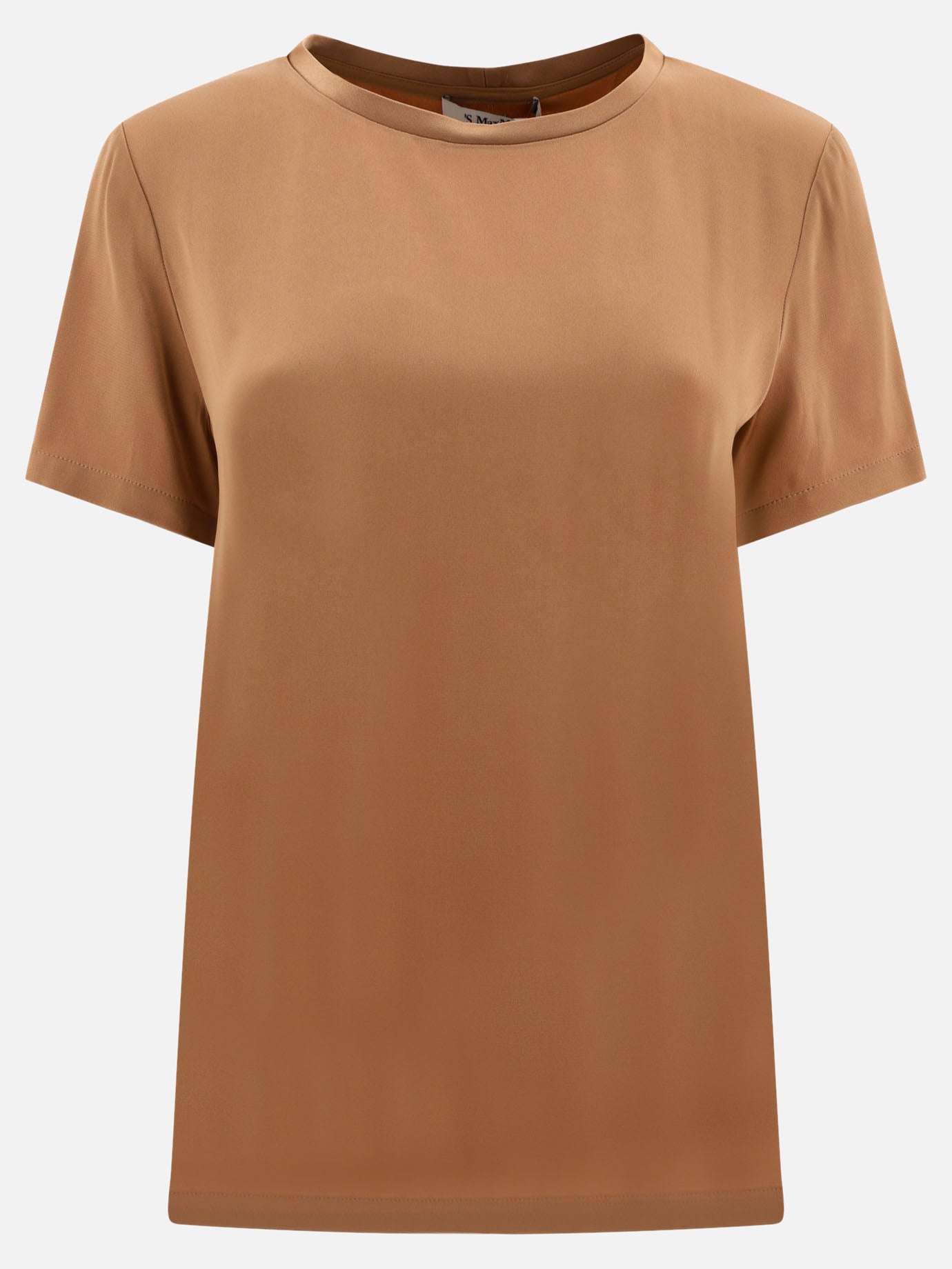 Crewneck t-shirts 2391660139600  Brown - Max Mara S Women | PDP | VIETTI Online Store | thumbnail