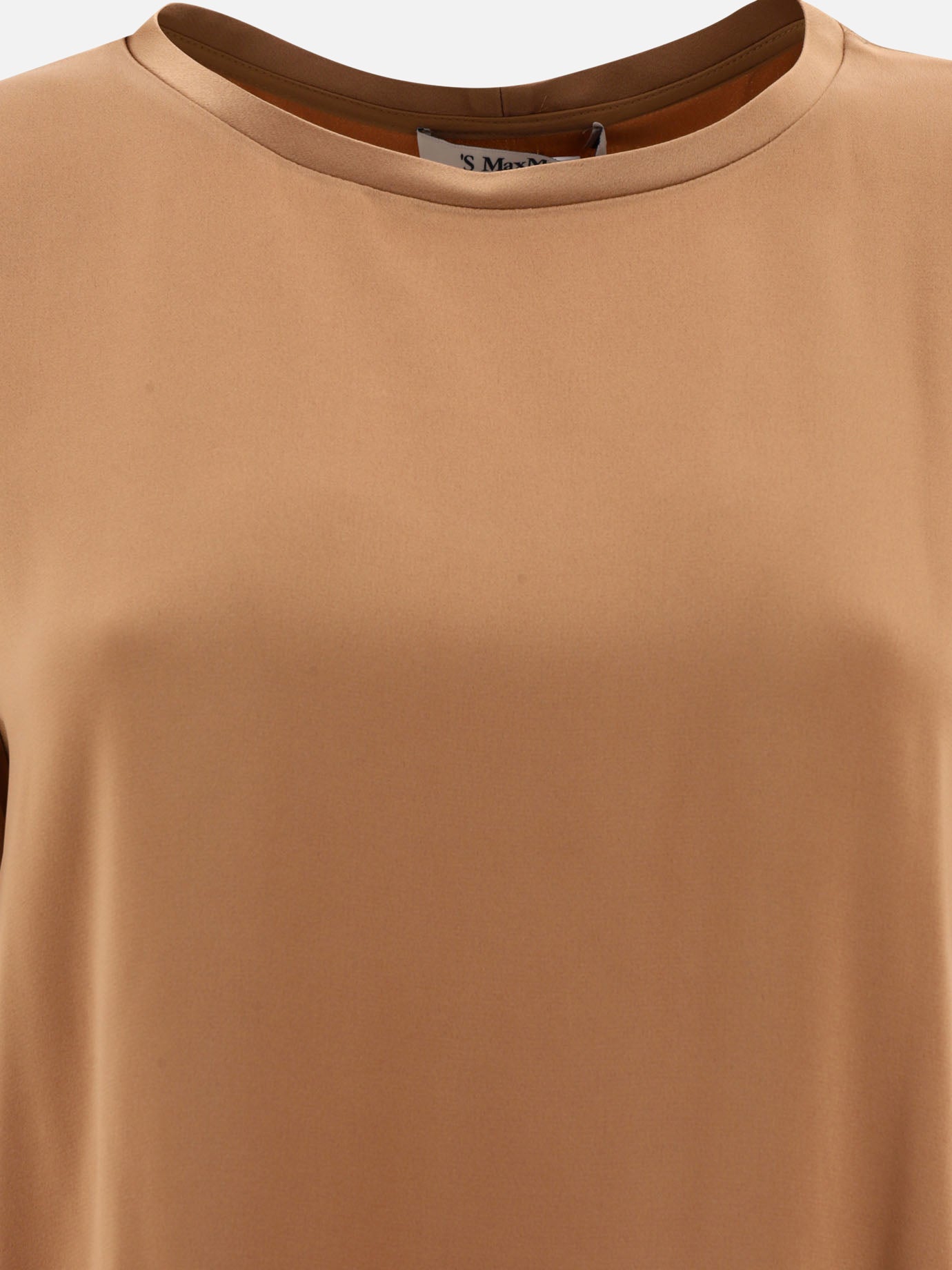 Crewneck t-shirts 2391660139600  Brown - Max Mara S Women | PDP | VIETTI Online Store | thumbnail_3