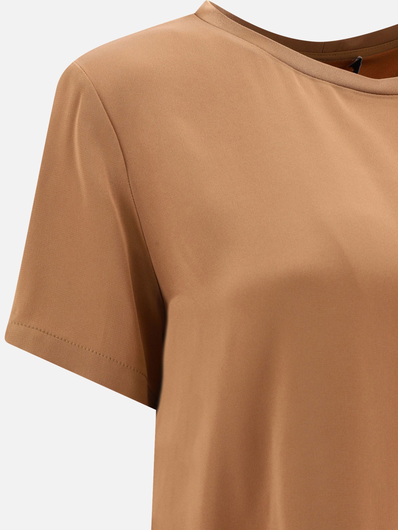 Crewneck t-shirts 2391660139600  Brown - Max Mara S Women | PDP | VIETTI Online Store | Zoom-Modal_4
