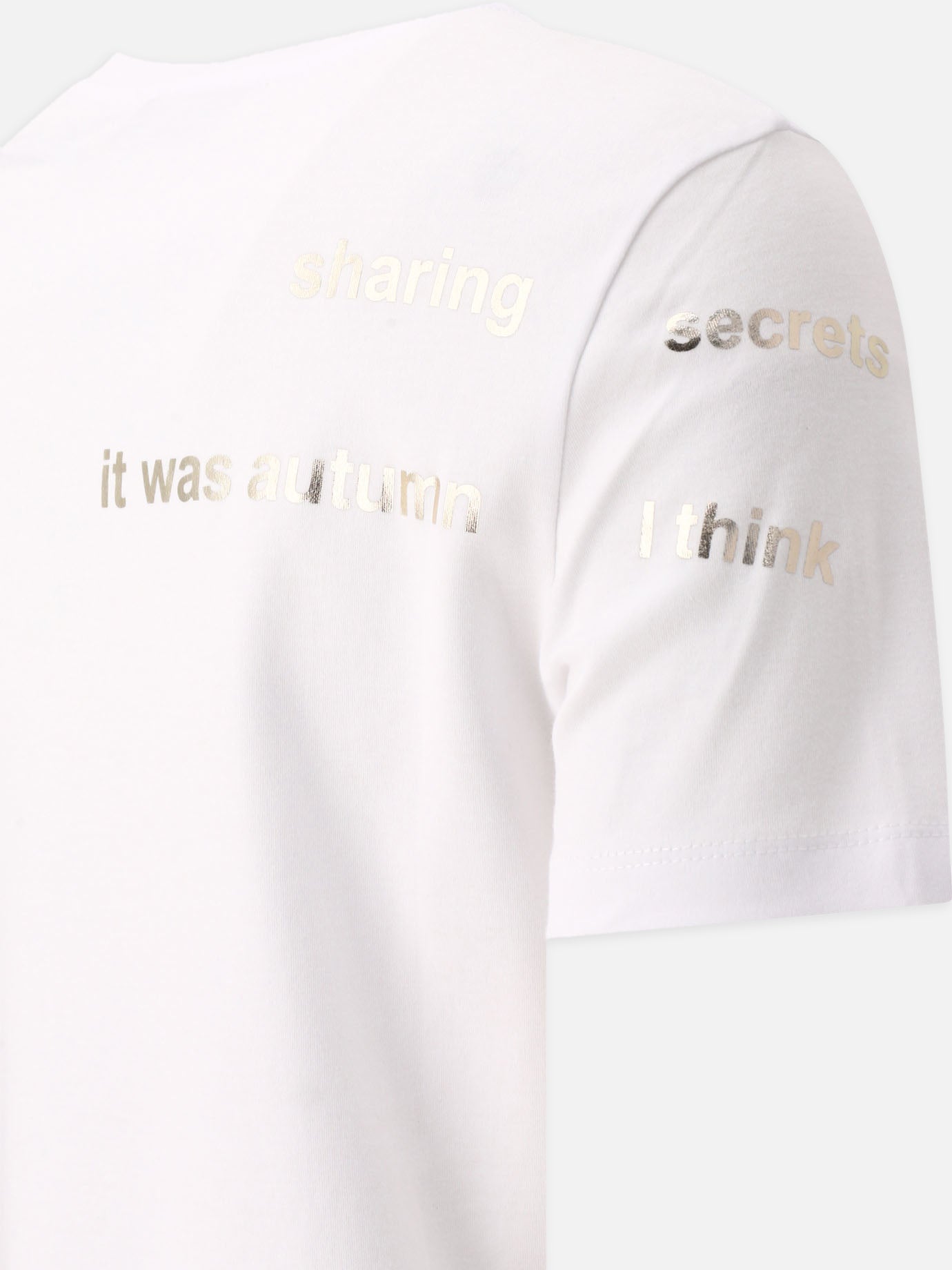 Crewneck t-shirts 100% cotone  White - Max Mara S Women | PDP | VIETTI Online Store | Zoom-Modal_4
