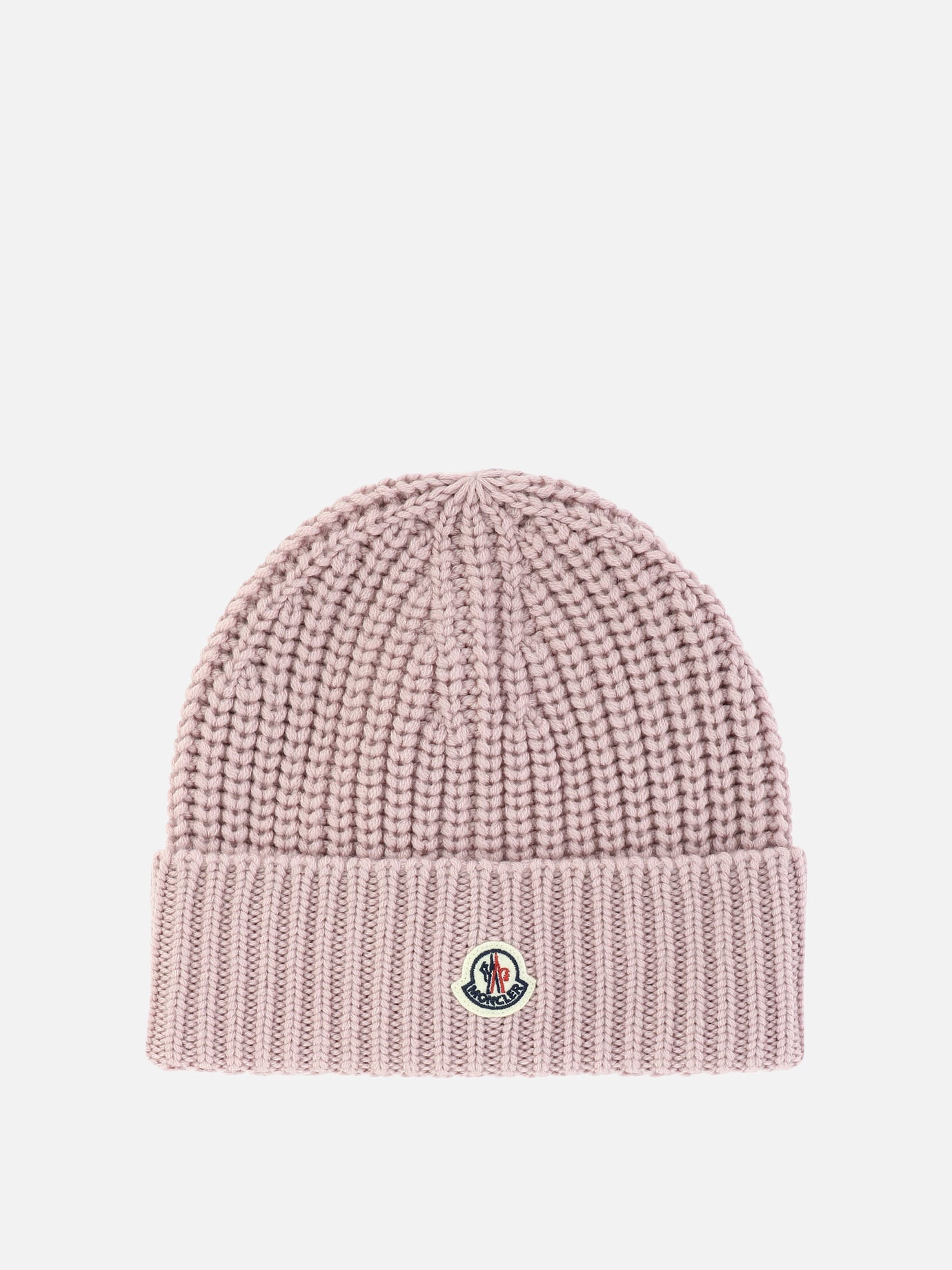 Beanies 100% lana vergine  Pink - Moncler Women | PDP | VIETTI Online Store | Zoom-Modal
