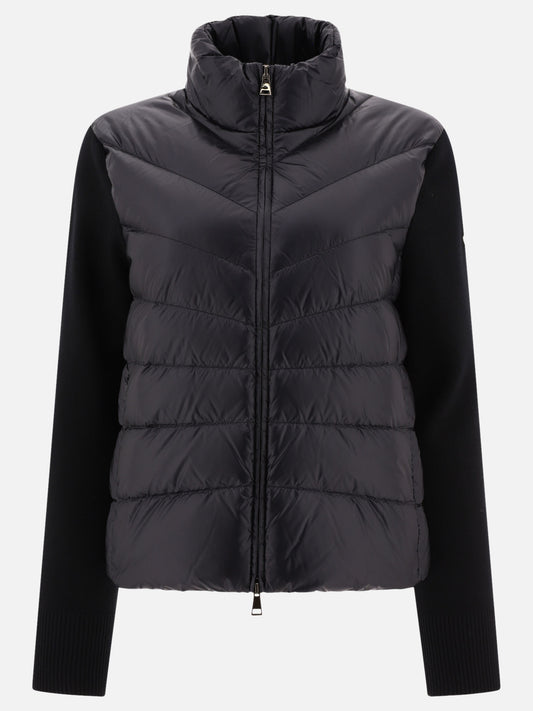 Down jackets 100% poliammide - Imbottitura: piumino e piuma  Black - Moncler Women | PLP | VIETTI Online Store 
