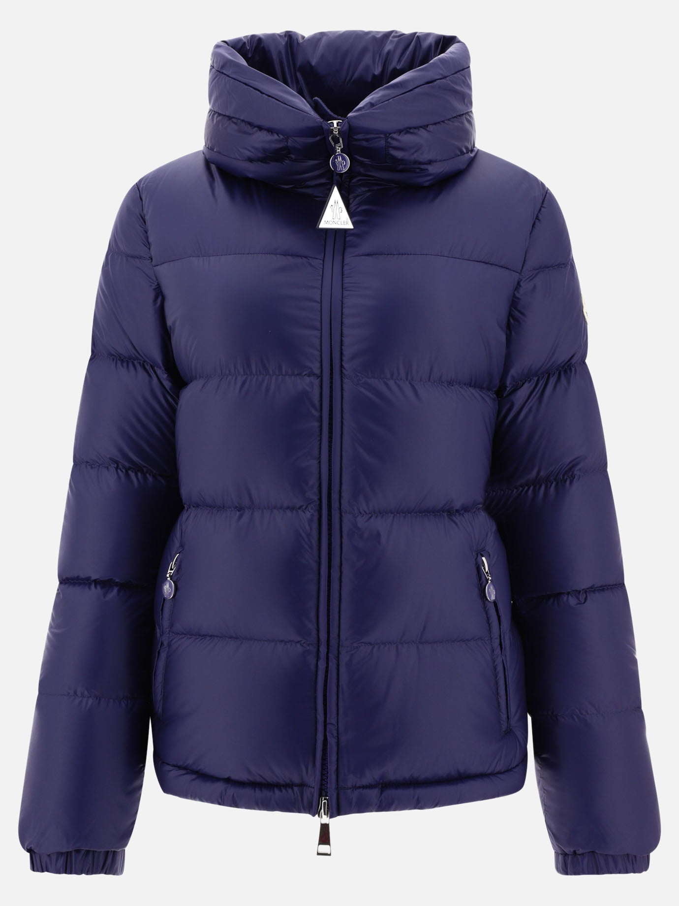Down jackets 100% poliammide - Imbottitura: piumino e piuma  Blue - Moncler Women | PDP | VIETTI Online Store | Zoom-Modal
