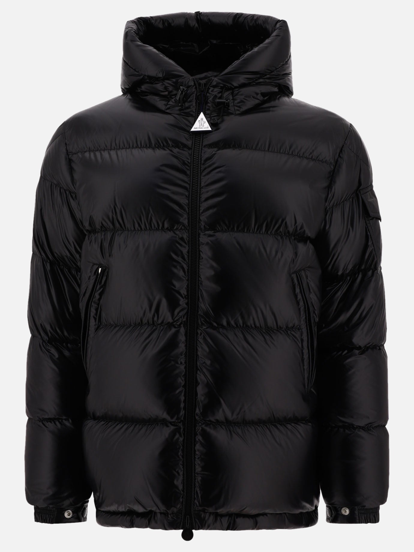 Down jackets 100% poliammide - Imbottitura: piumino e piuma  Black - Moncler Men | PDP | VIETTI Online Store | Zoom-Modal
