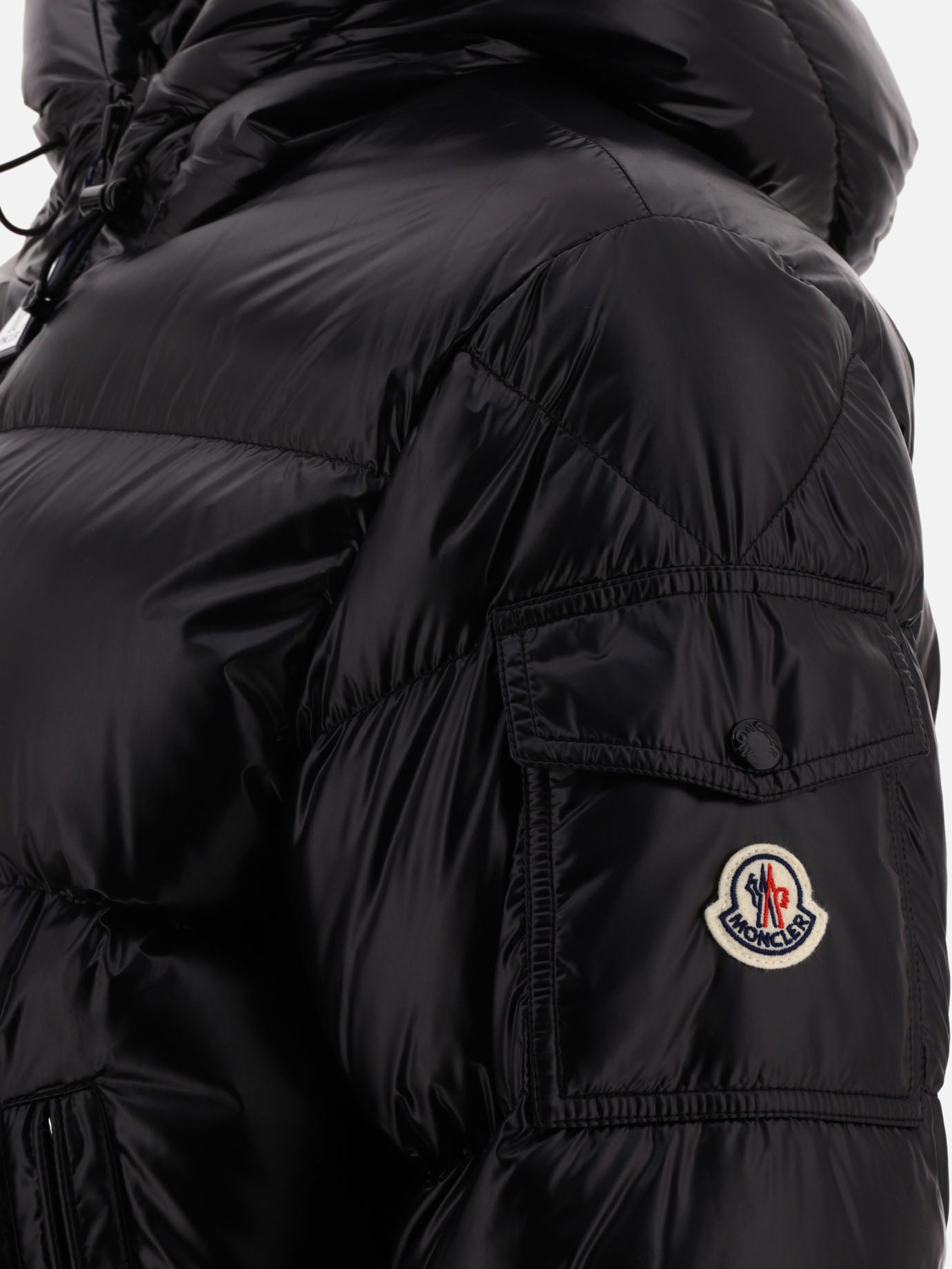 Down jackets 100% poliammide - Imbottitura: piumino e piuma  Black - Moncler Men | PDP | VIETTI Online Store | Zoom-Modal_4

