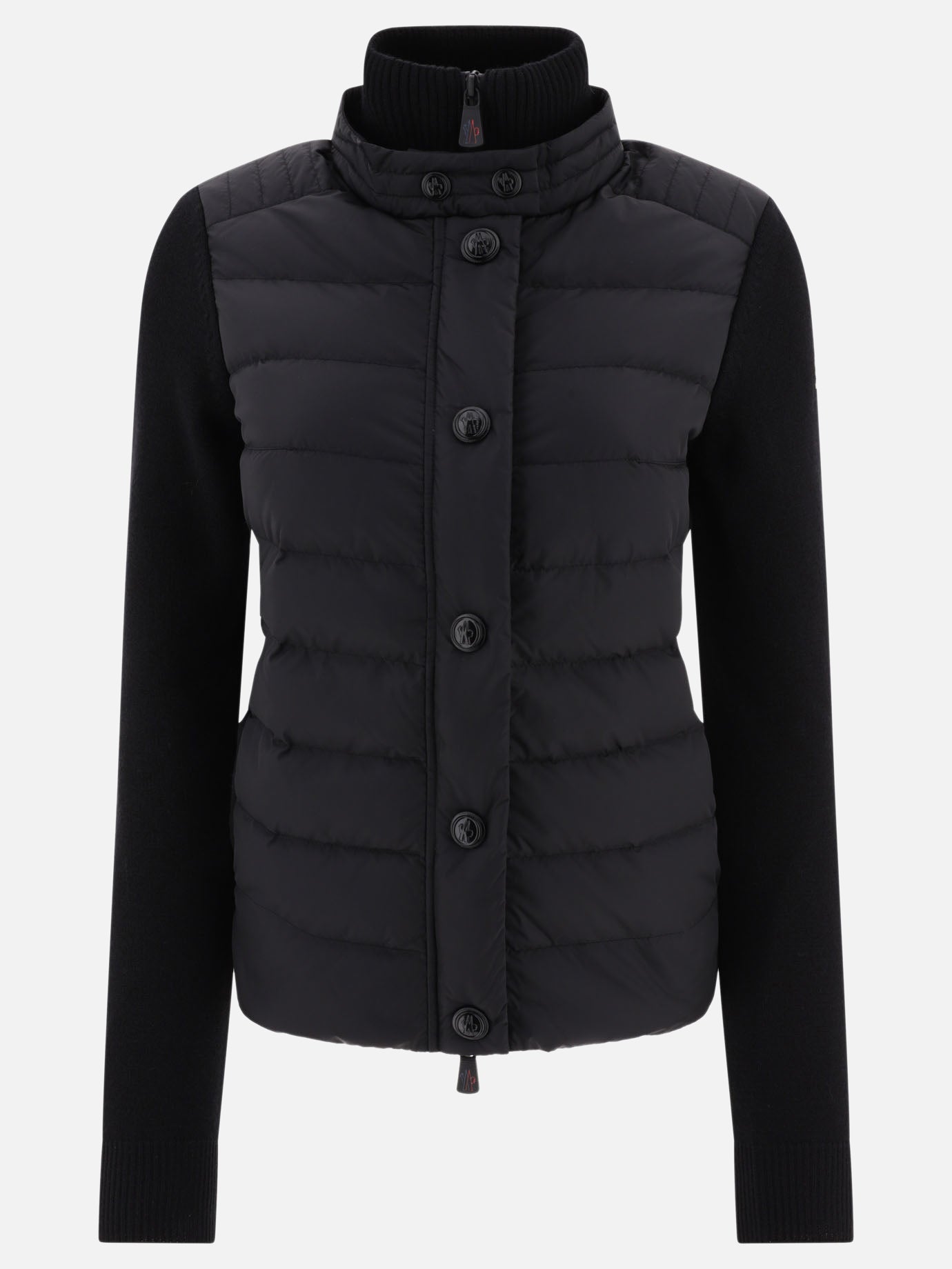 Down jackets 100% polyamide - Padding: down and feathers  Black - Moncler Grenoble Women | PDP | VIETTI Online Store | Zoom-Modal
