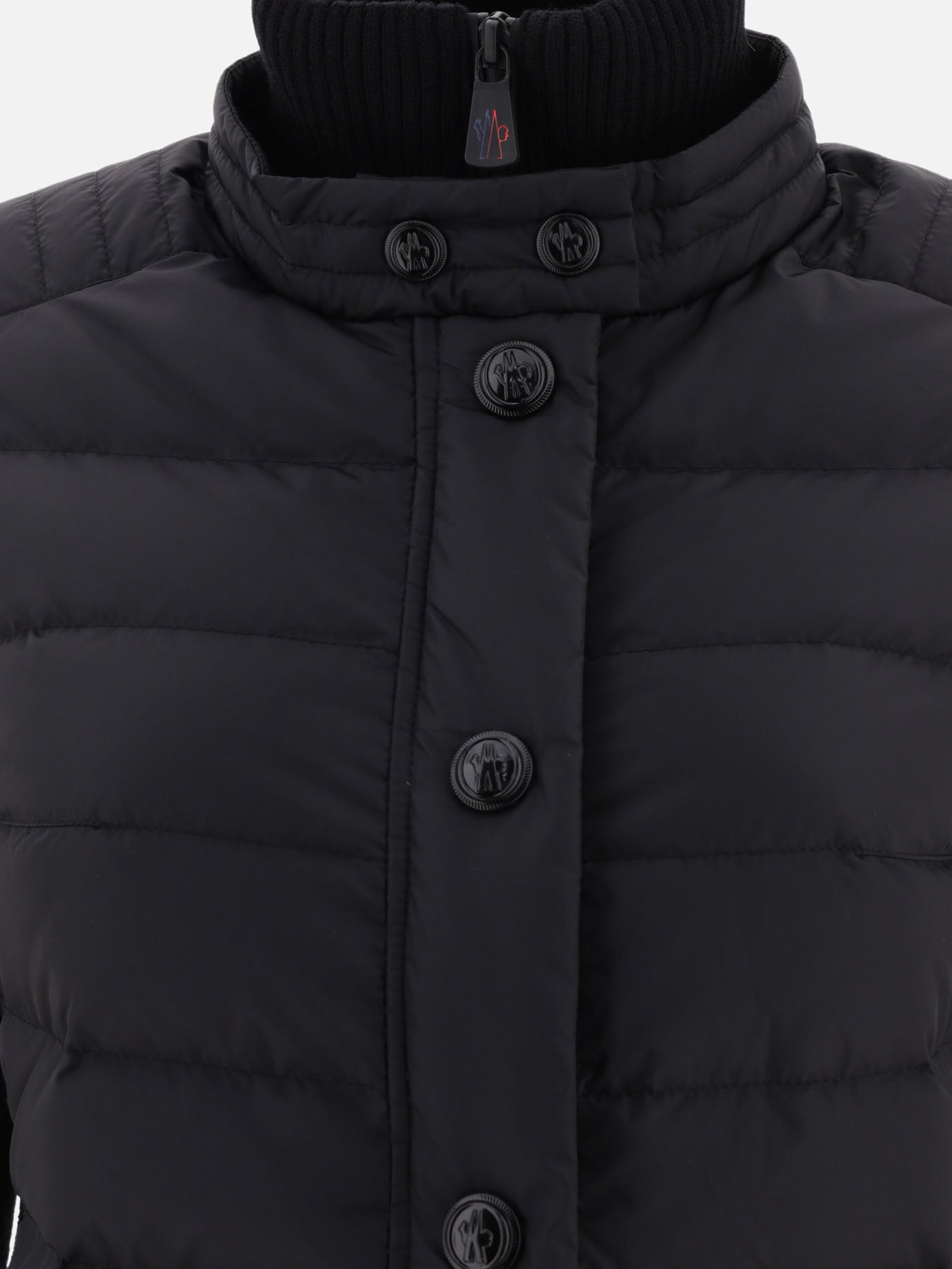 Down jackets 100% polyamide - Padding: down and feathers  Black - Moncler Grenoble Women | PDP | VIETTI Online Store | Zoom-Modal_3
