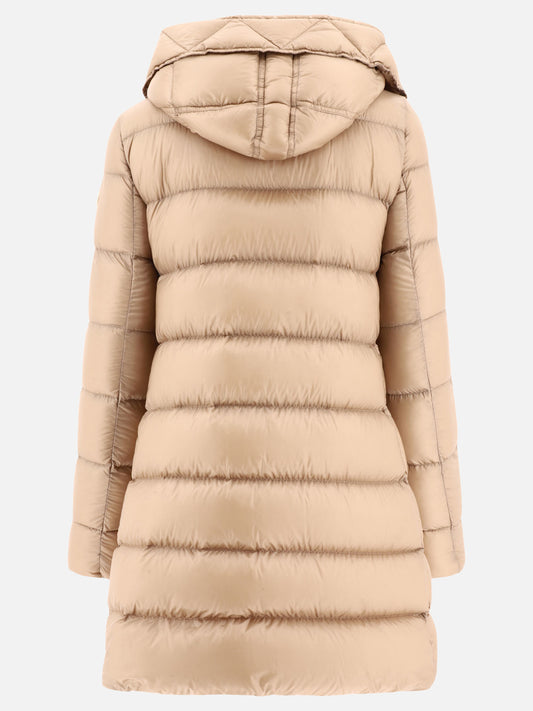 Down coats 100% poliammide - Imbottitura: piumino e piuma  Beige - Moncler Women | PLP | VIETTI Online Store | 2
