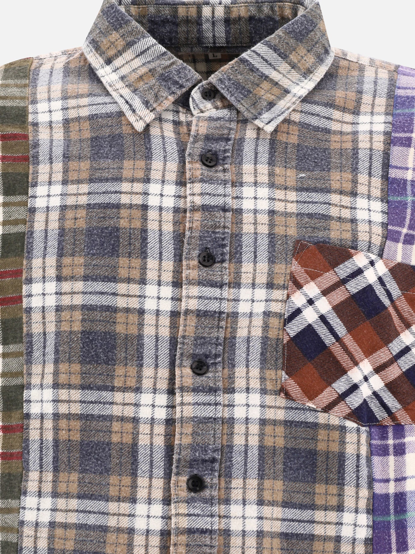 Casual shirts 100% cotton  Beige - Needles Men | PDP | VIETTI Online Store | thumbnail_3