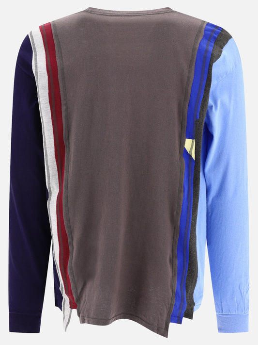 Crewneck t-shirts 100% cotton  Grey - Needles Men | PLP | VIETTI Online Store | 2
