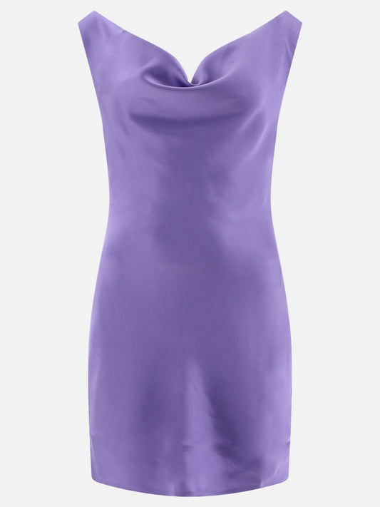 Mini dresses 100% poliestere  Purple - Norma Kamali Women | PLP | VIETTI Online Store 
