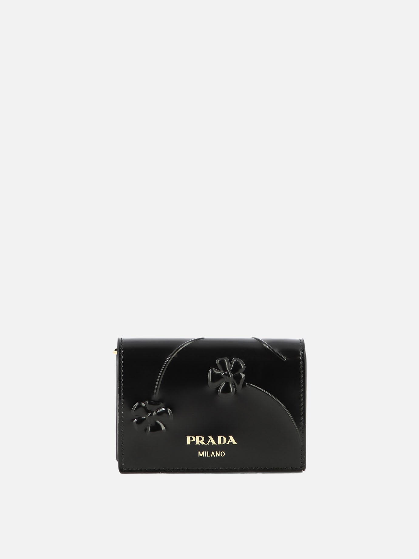 Card holders 100% calf leather  Black - Prada Women | PDP | VIETTI Online Store | thumbnail