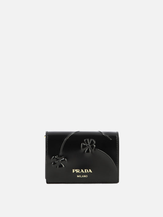 Card holders 100% calf leather  Black - Prada Women | PLP | VIETTI Online Store 
