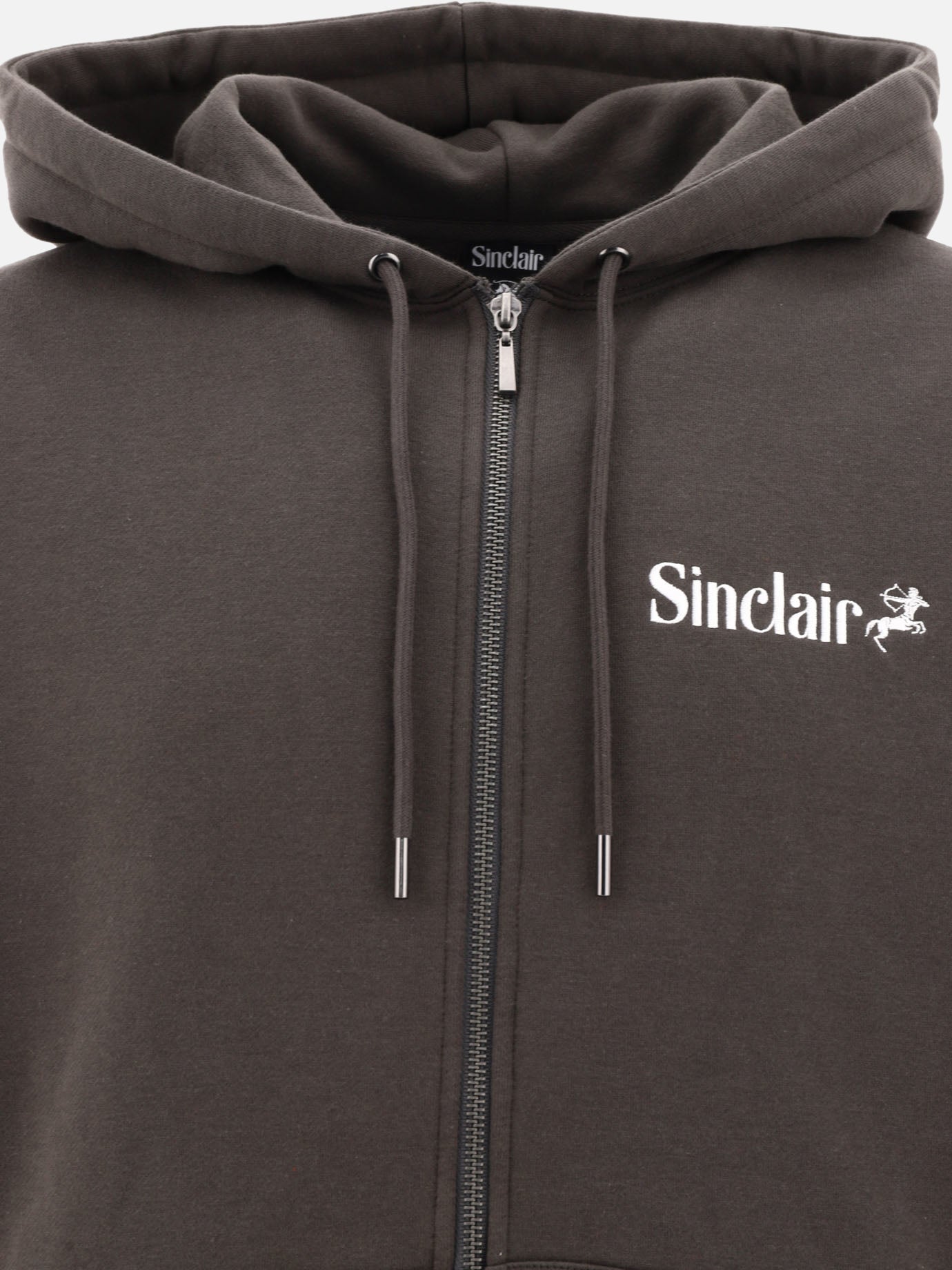 Zipped sweaters 100% cotton  Grey - Sinclair Men | PDP | VIETTI Online Store | Zoom-Modal_3

