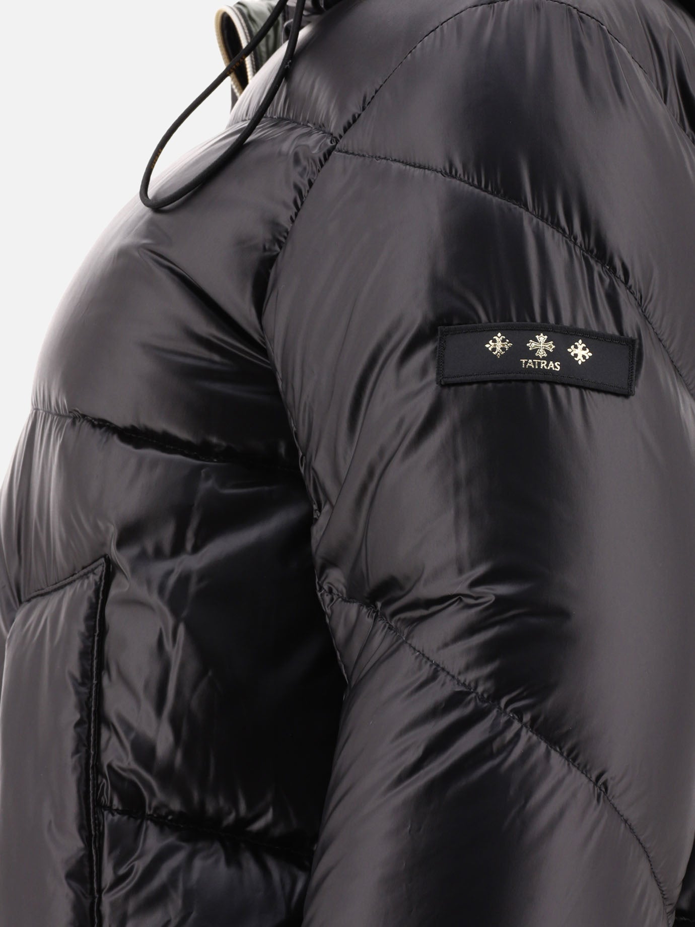 Down jackets 100% nylon - Padding: down and feather  Black - Tatras Women | PDP | VIETTI Online Store | thumbnail_3