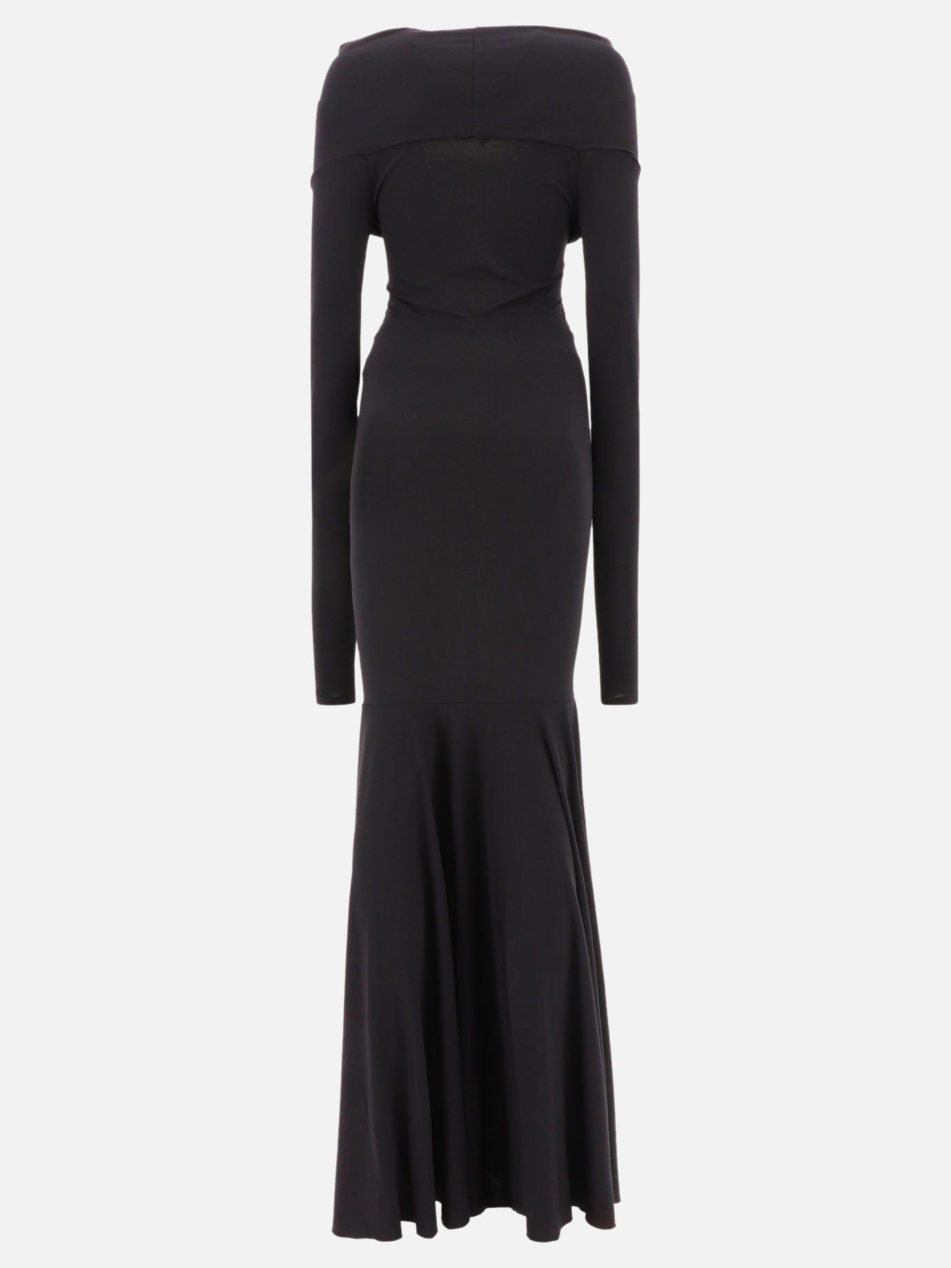 Long dresses 95% poliestere 5% elastan  Black - The Andamane Women | PDP | VIETTI Online Store | Zoom-Modal_2
