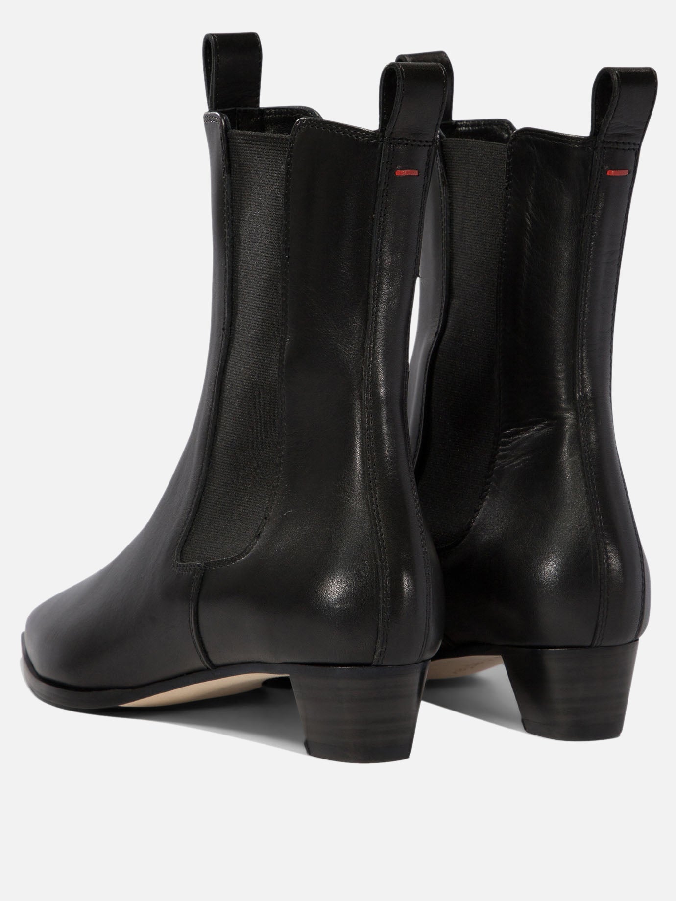 Pull-on boots 100% leather - 70% leather 30% rubber  Black - Aeyde Women | PDP | VIETTI Online Store | Zoom-Modal_4

