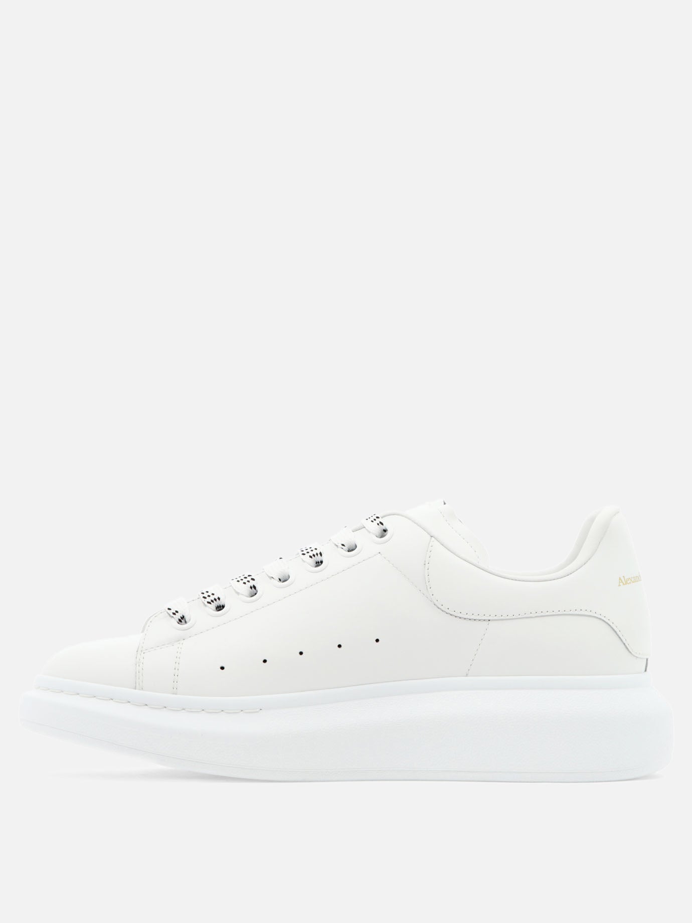 Low top sneakers 100% calf leather - 100% rubber  White - Alexander McQueen Men | PDP | VIETTI Online Store | thumbnail_3