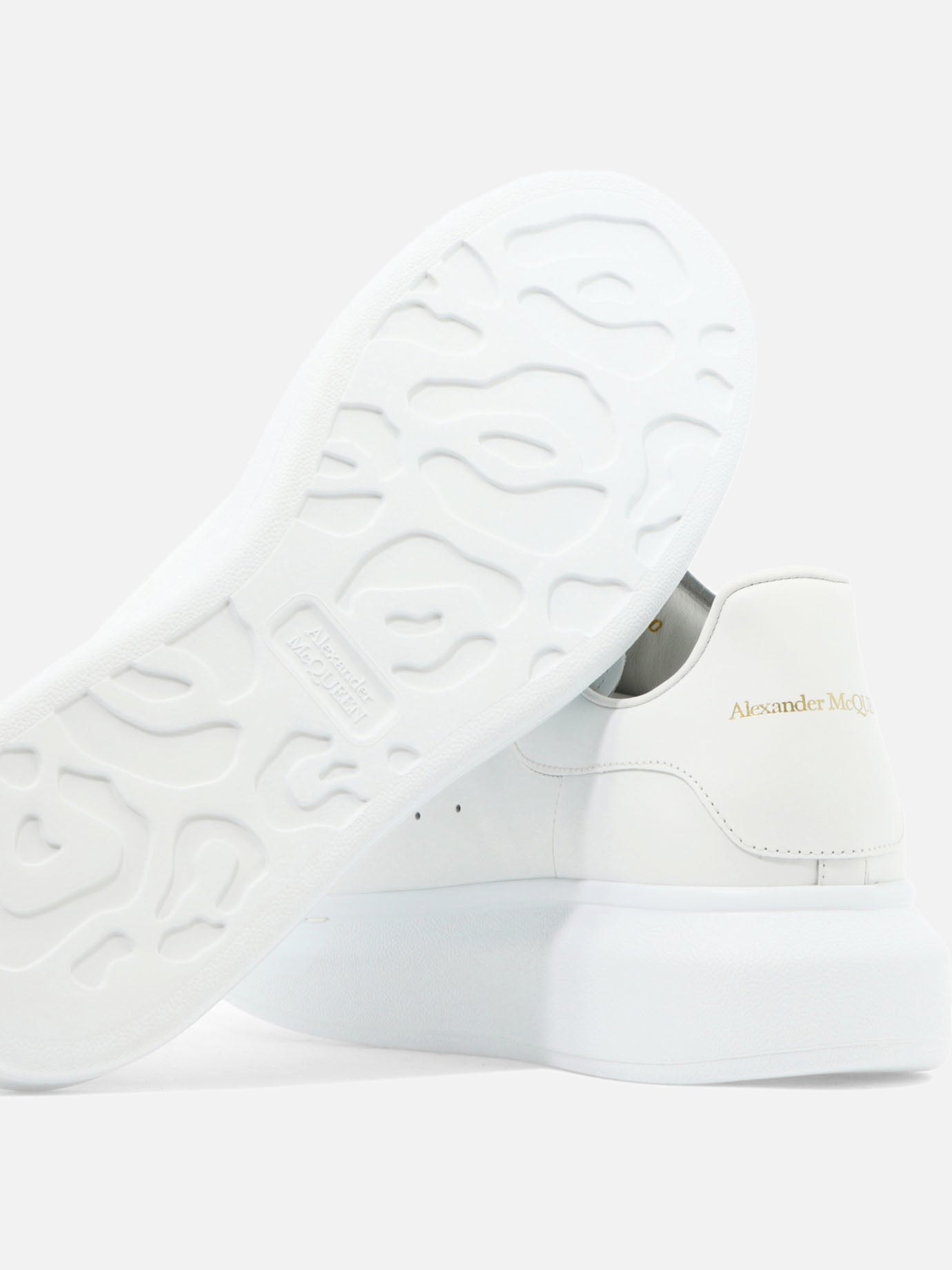 Low top sneakers 100% calf leather - 100% rubber  White - Alexander McQueen Men | PDP | VIETTI Online Store | thumbnail_5