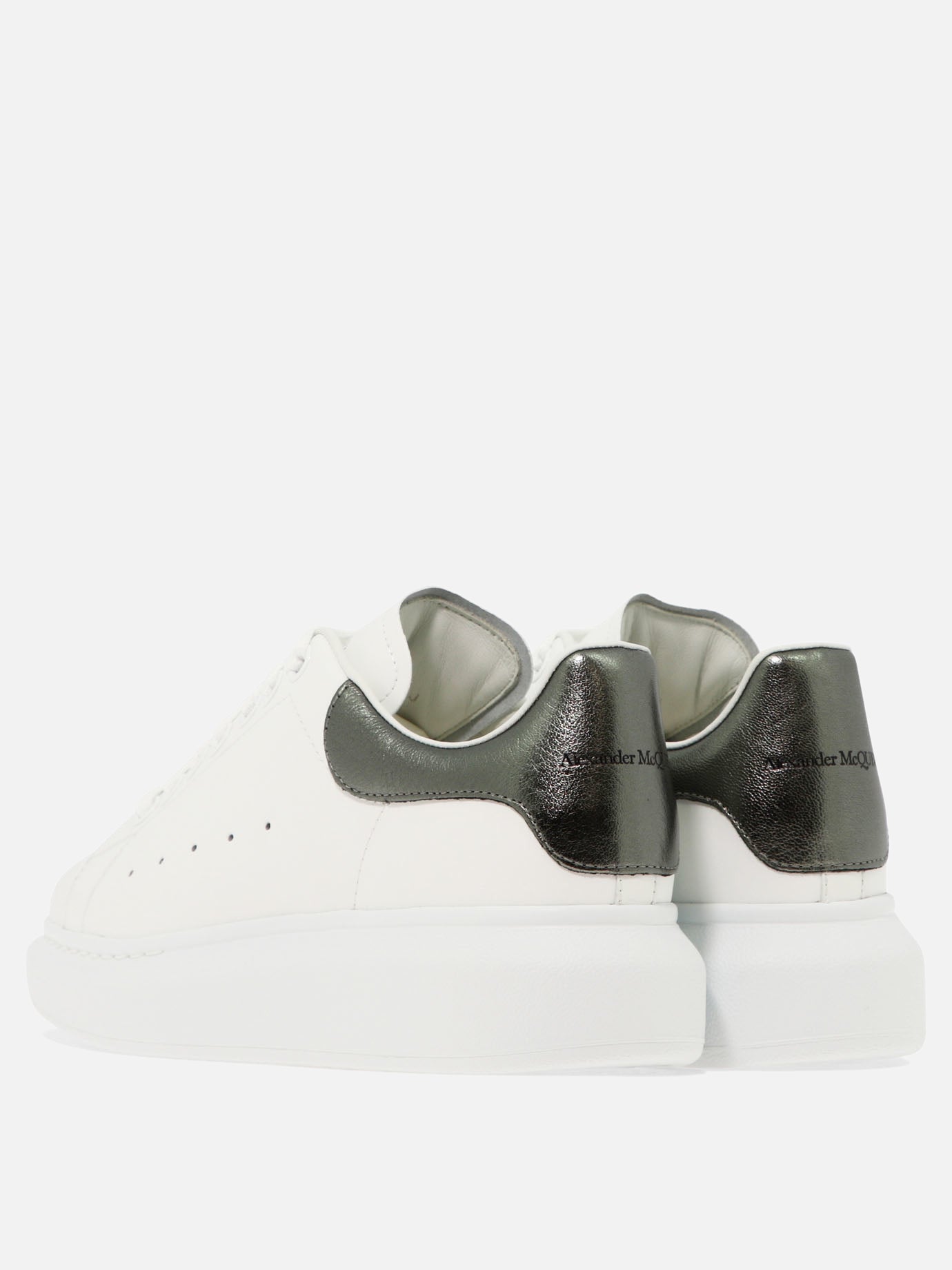Low top sneakers 100% leather - 100% rubber  White - Alexander McQueen Women | PDP | VIETTI Online Store | Zoom-Modal_4
