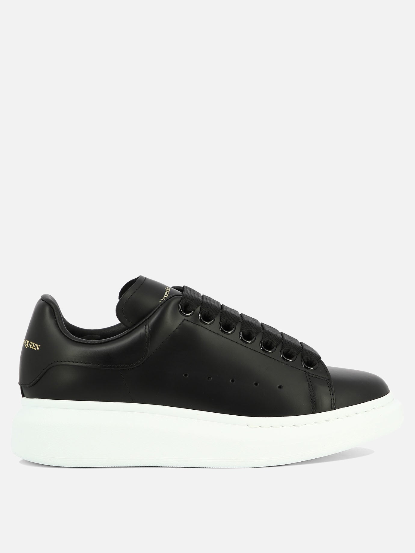 Low top sneakers 100% leather - 100% rubber  Black - Alexander McQueen Women | PDP | VIETTI Online Store | Zoom-Modal
