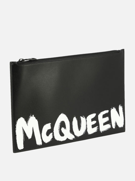 Document cases 100% leather  Black - Alexander McQueen Men | PLP | VIETTI Online Store | 2
