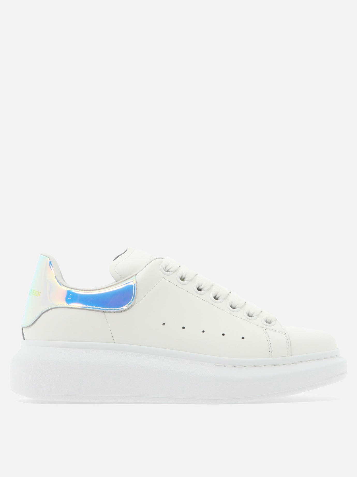 Low top sneakers 100% calf leather - 100% rubber  White - Alexander McQueen Women | PDP | VIETTI Online Store | Zoom-Modal
