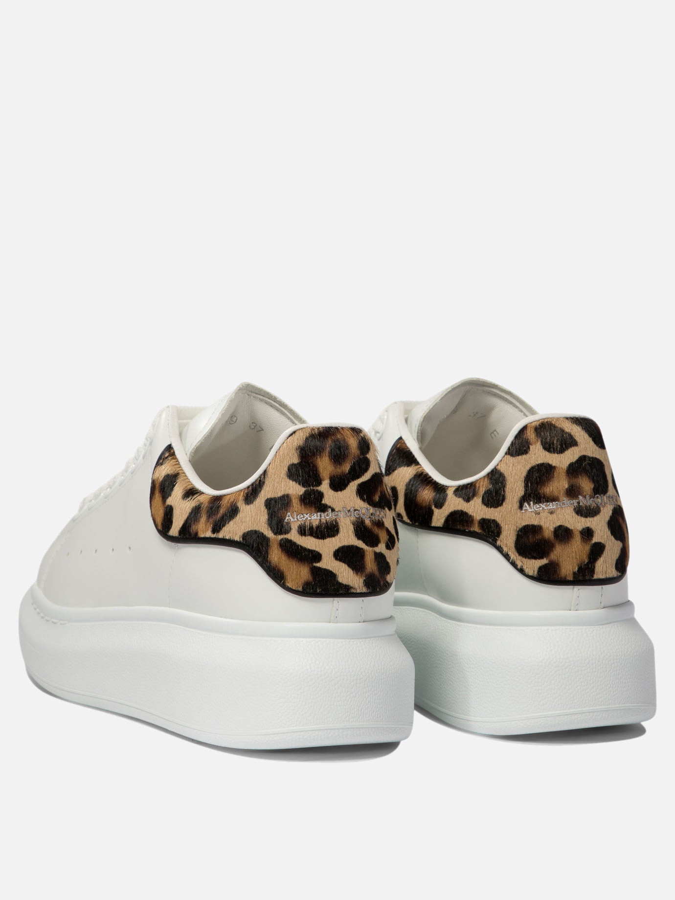 Low top sneakers 100% leather - 100% rubber  White - Alexander McQueen Women | PDP | VIETTI Online Store | Zoom-Modal_4
