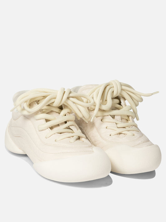 Low top sneakers 100% mutton leather - 100% rubber  White - Alexander McQueen Women | PLP | VIETTI Online Store | 2
