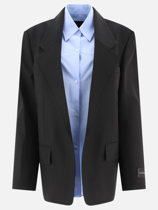 Blazers Solid colour  Black - Alexander Wang Women | PLP | VIETTI Online Store 
