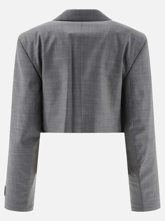 Blazers Solid colour  Grey - Alexander Wang Women | PLP | VIETTI Online Store | 2
