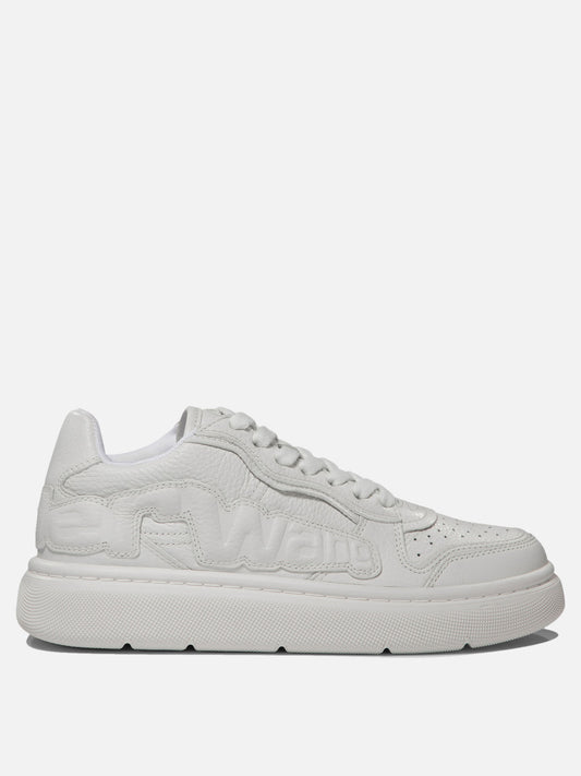 Low top sneakers 100% leather - 100% rubber  White - Alexander Wang Women | PLP | VIETTI Online Store 
