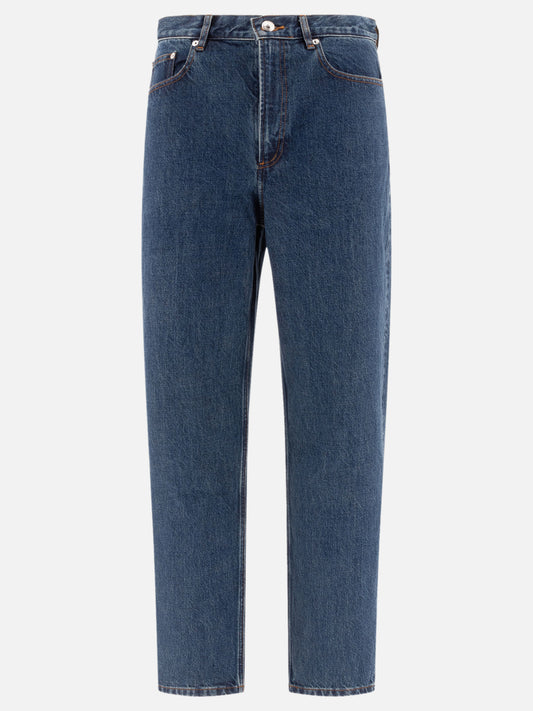 Straight-leg jeans Solid colour  Blue - A.P.C. Men | PLP | VIETTI Online Store 
