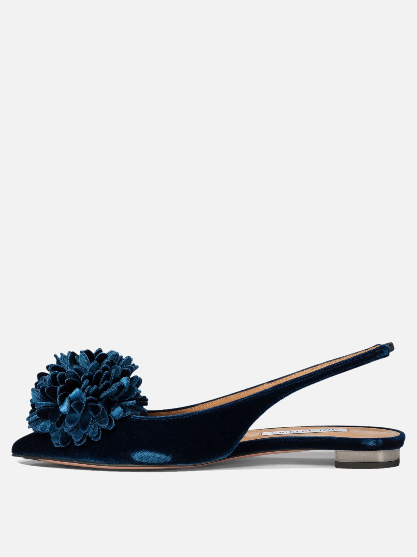 Aquazzura "Couturier" slingback flats Blue