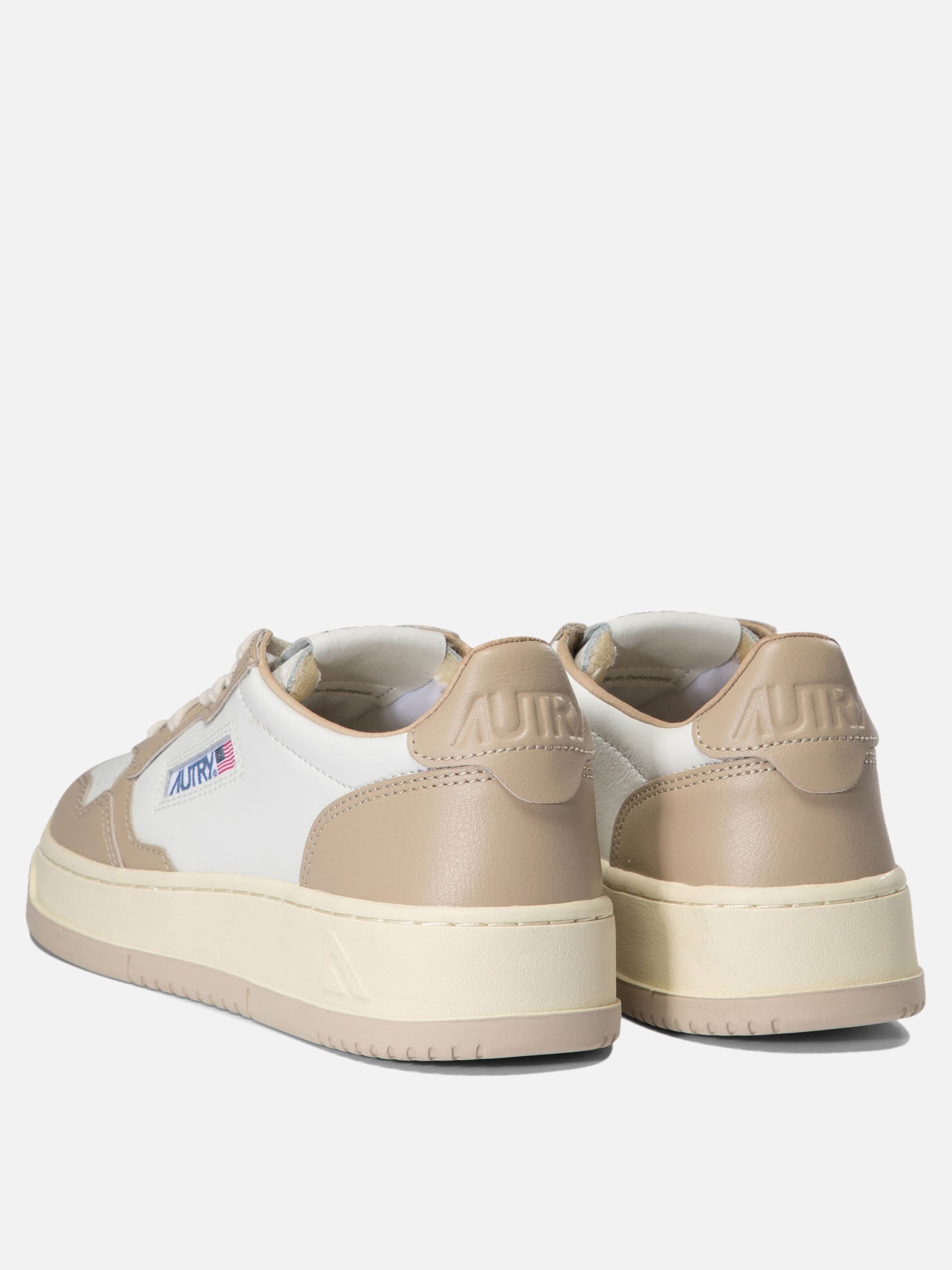 Low top sneakers 100% cow leather - 100% rubber  Beige - Autry Women | PDP | VIETTI Online Store | Zoom-Modal_4
